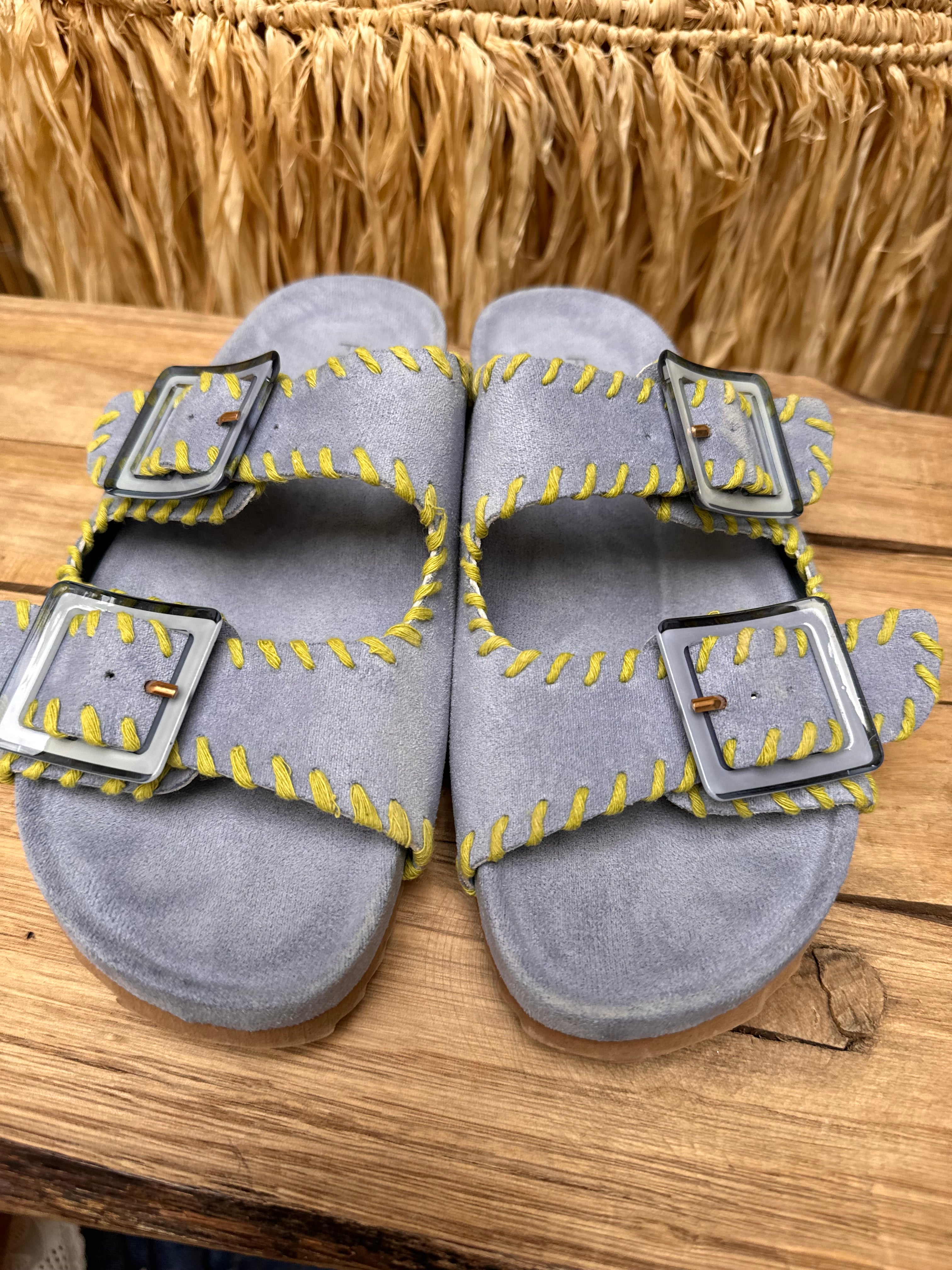 Sandales | ISARA | Bleu