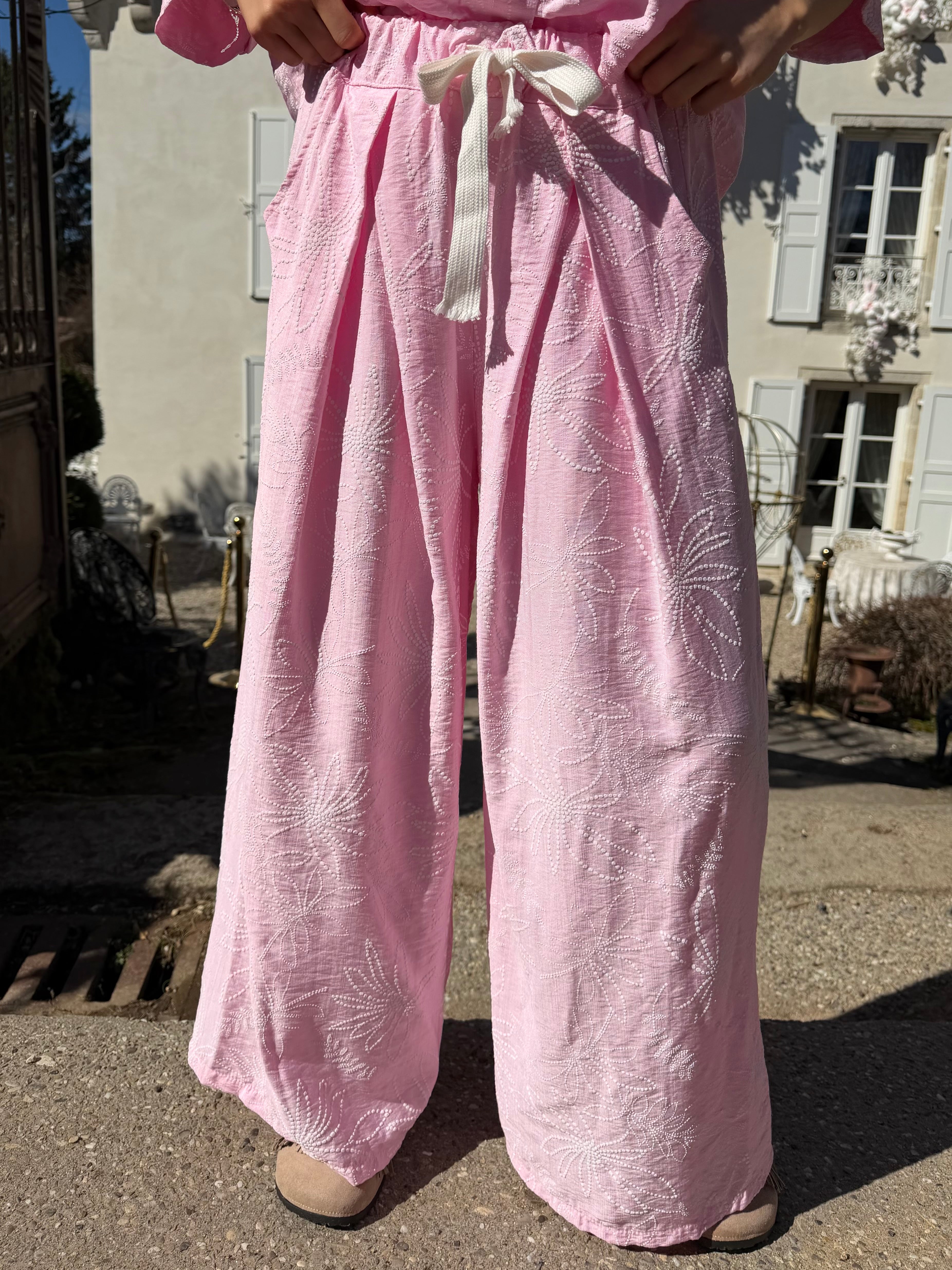 Pantalon | EOLIA | Rose