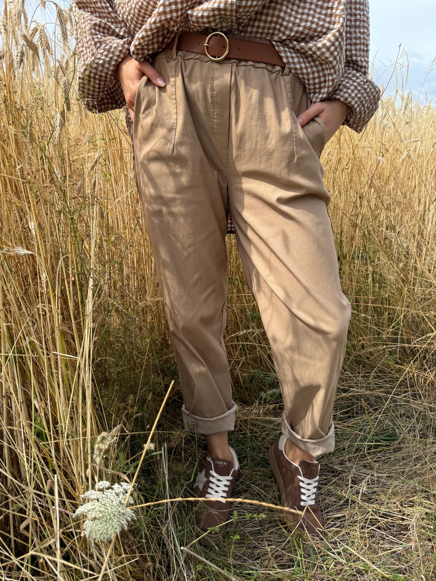 Pantalon | AURORE | Camel