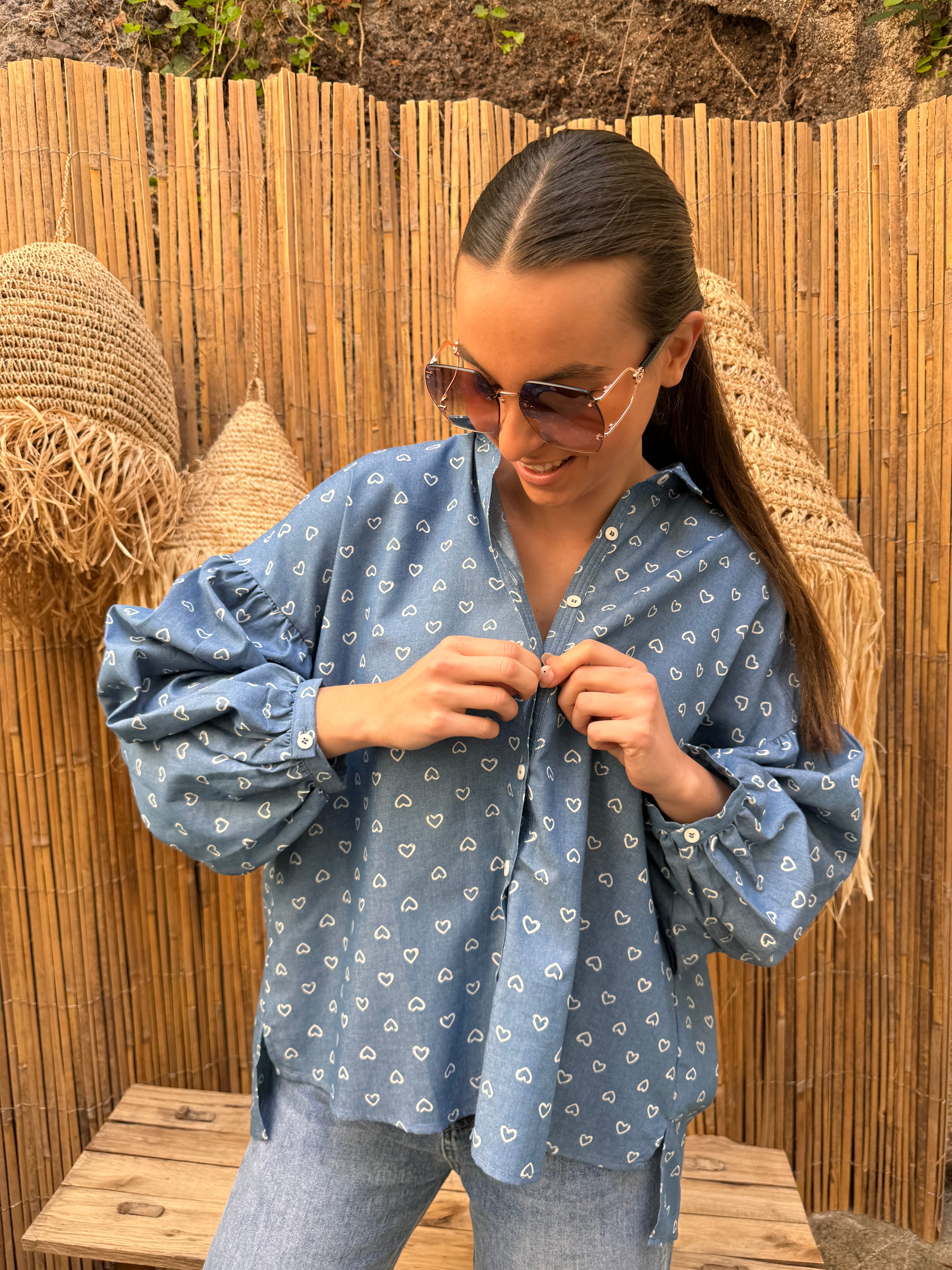 Chemise | VANESSA | Bleu