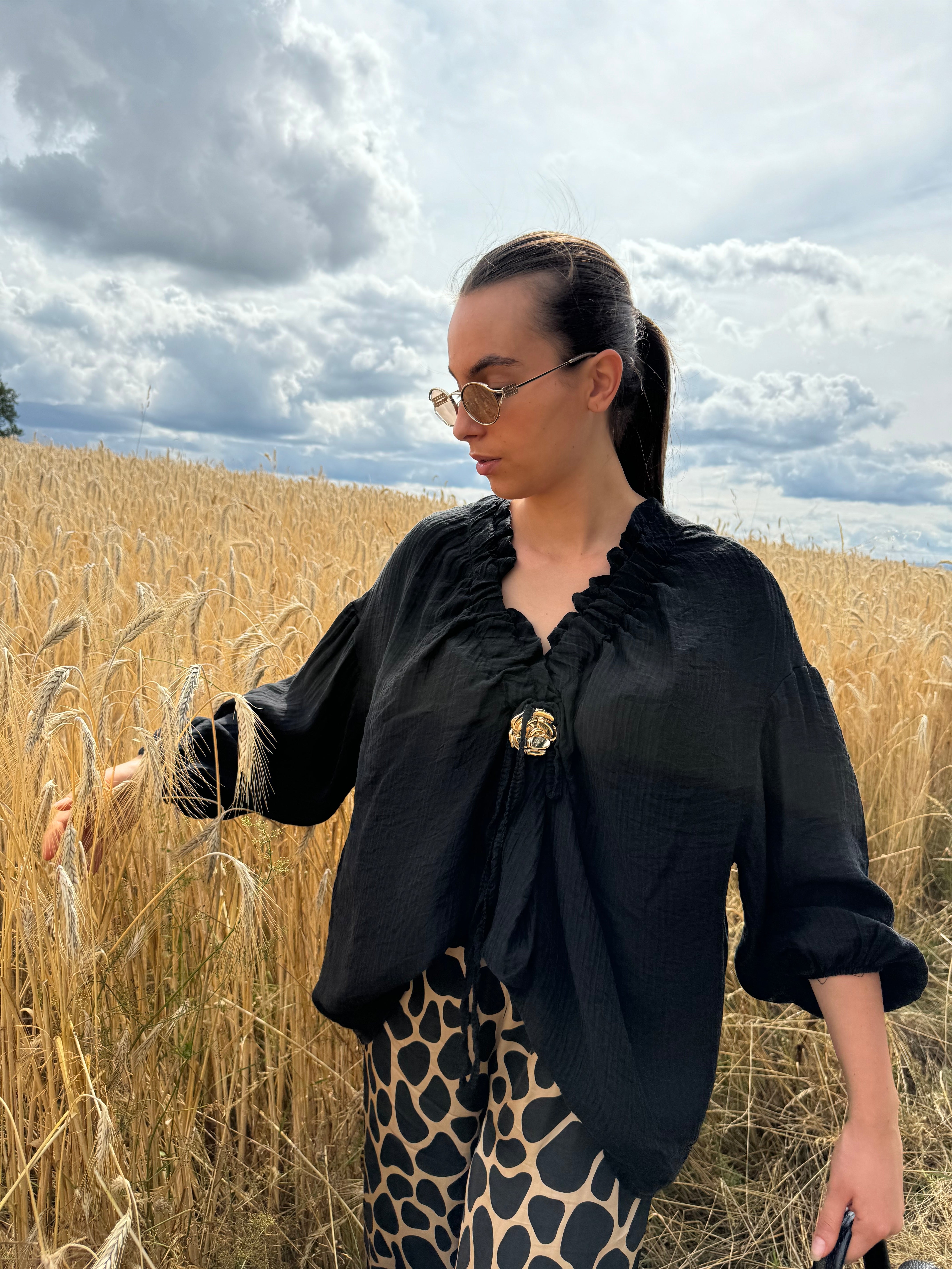 Blouse | NOIRAUDE | Noir