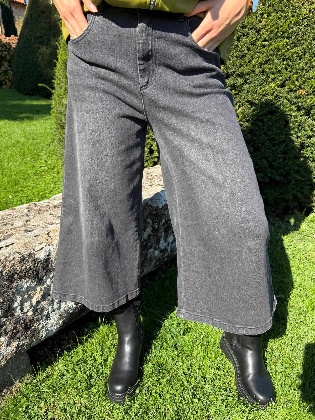 Jupe Culotte | NOVA | Gris