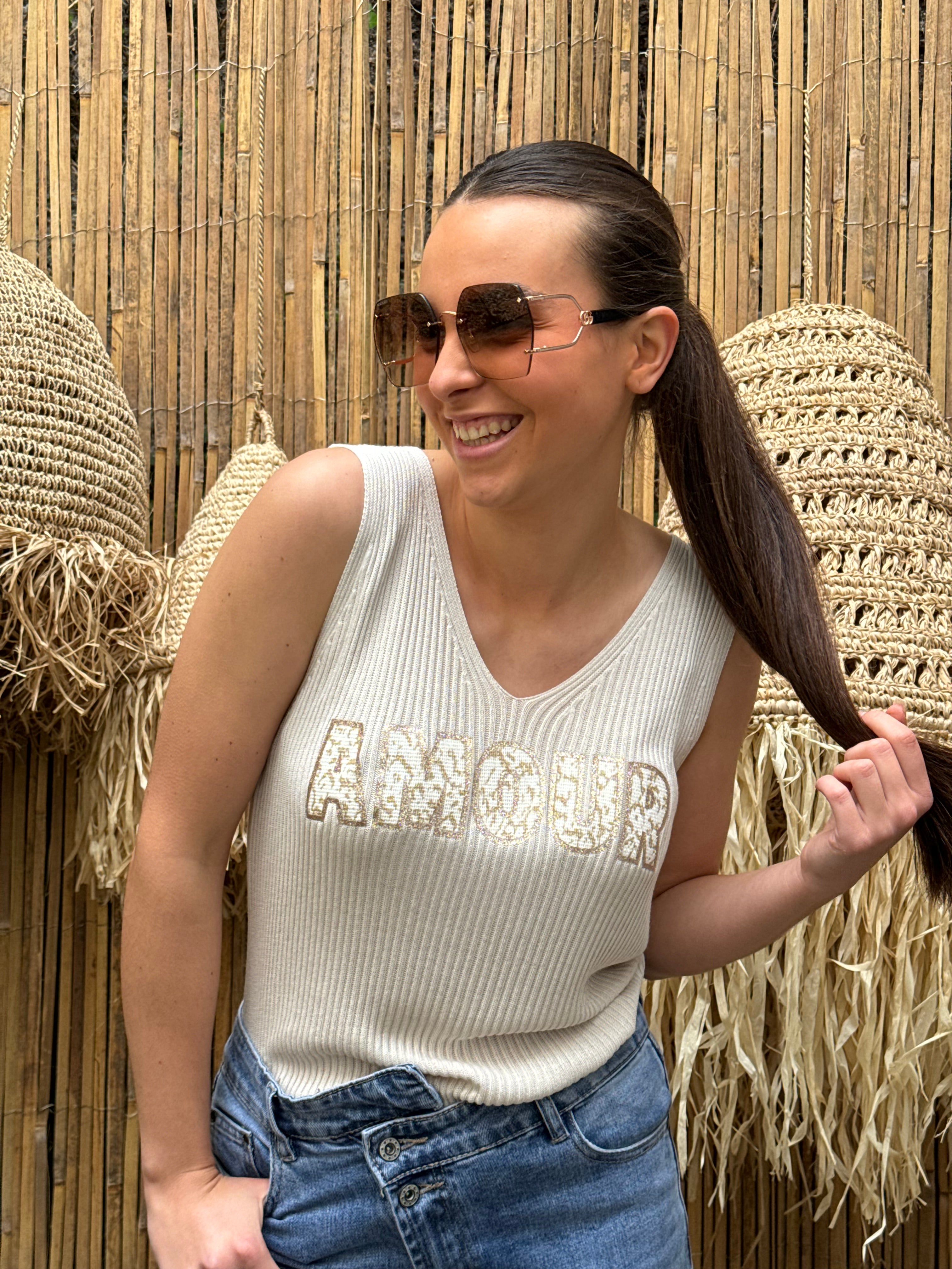 Top | LAURIA | Beige