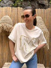 T-shirt | MÉLIA | Beige