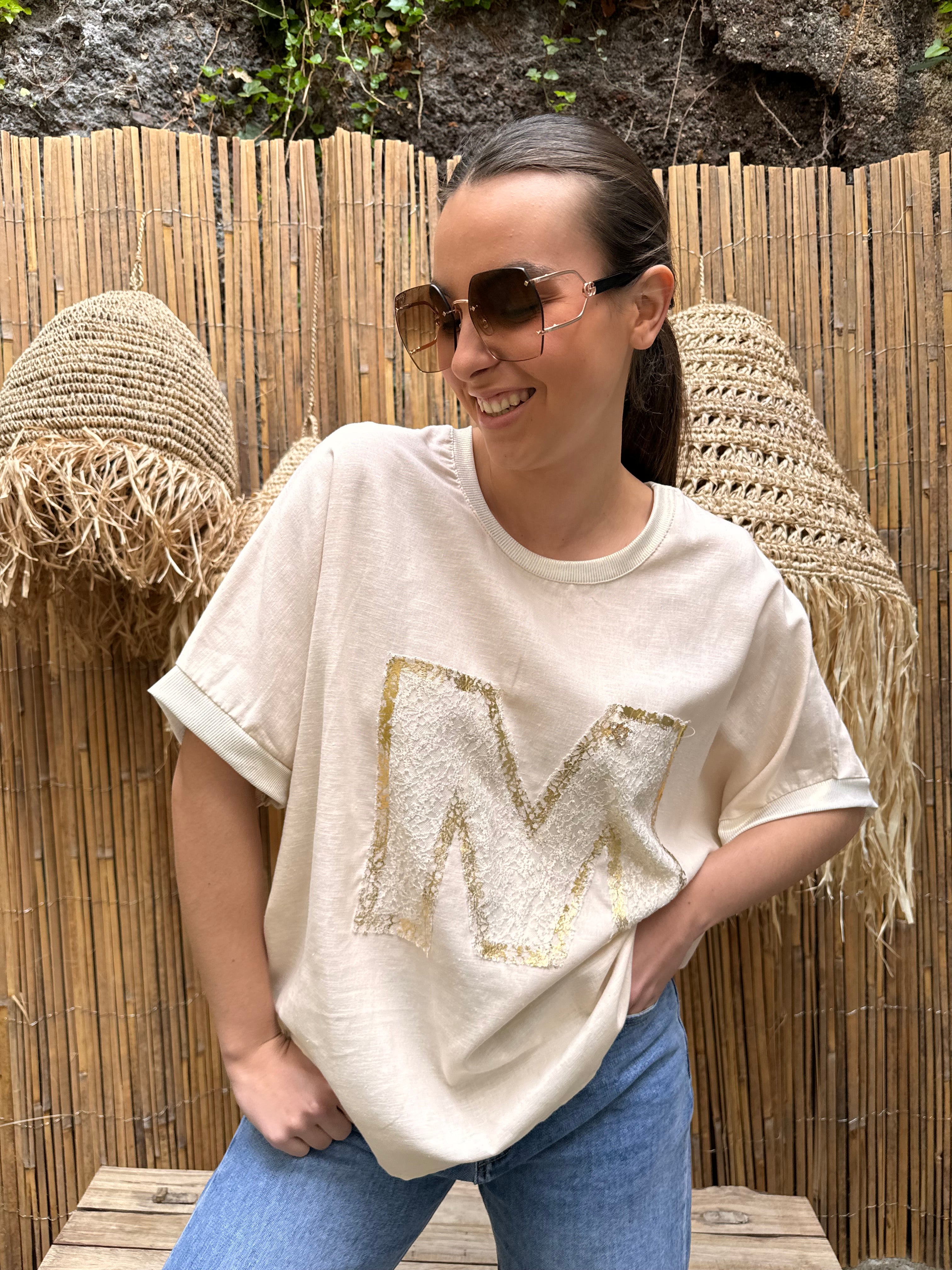 T-shirt | MÉLIA | Beige