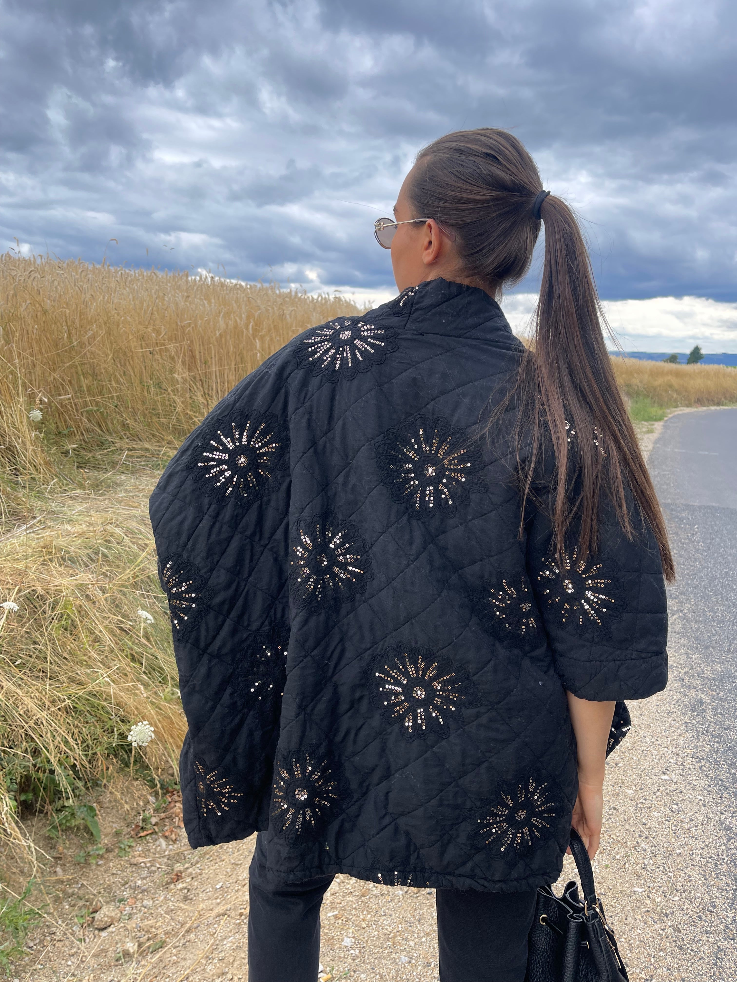 Veste | ÉLYA | Noir