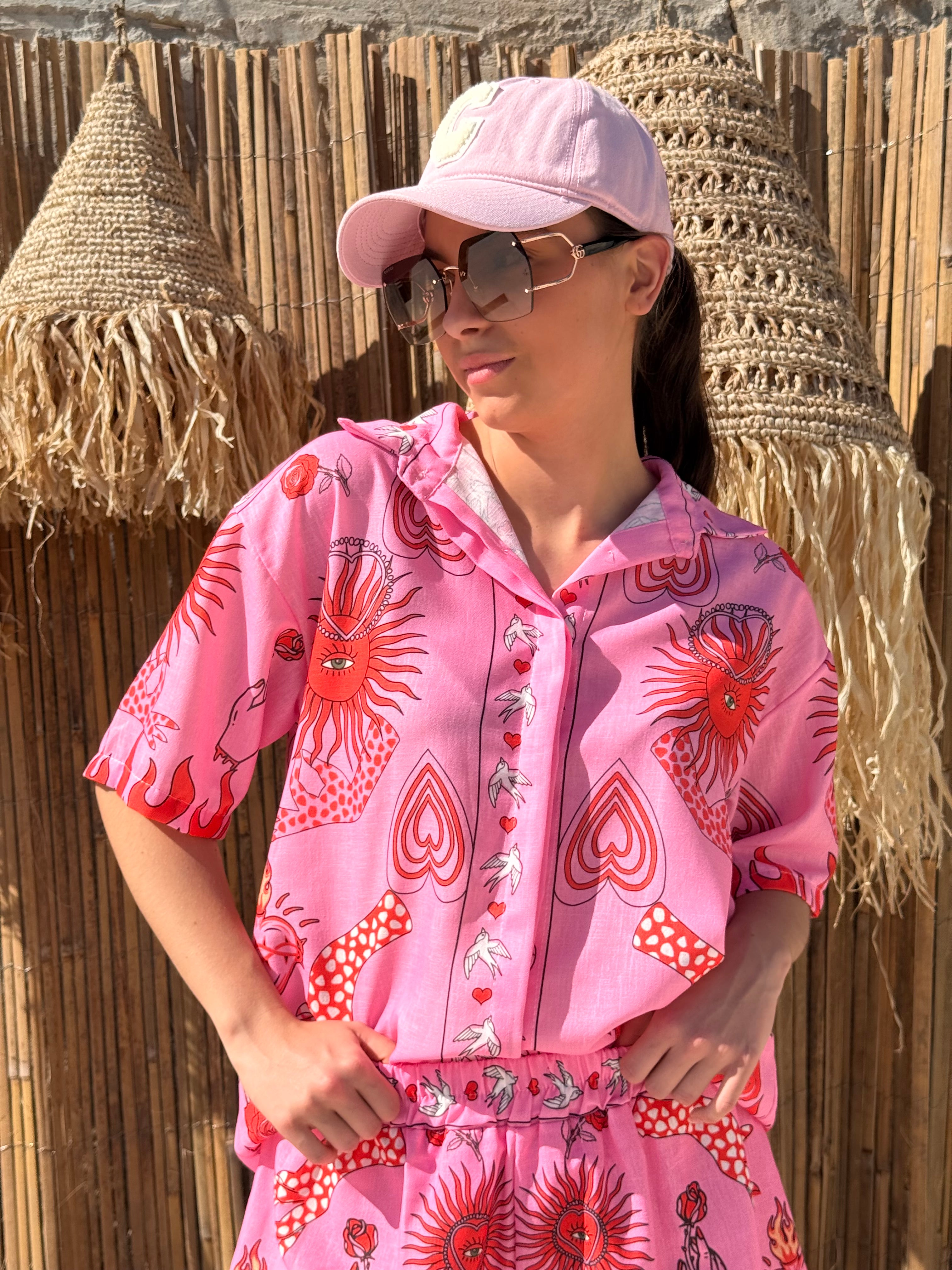 Casquette | CLARA | Rose Clair