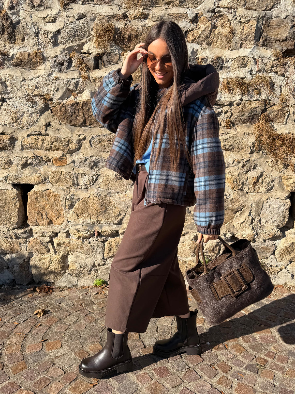 Pantalon | VELA | Marron