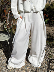 Pantalon | NOXIE | Blanc