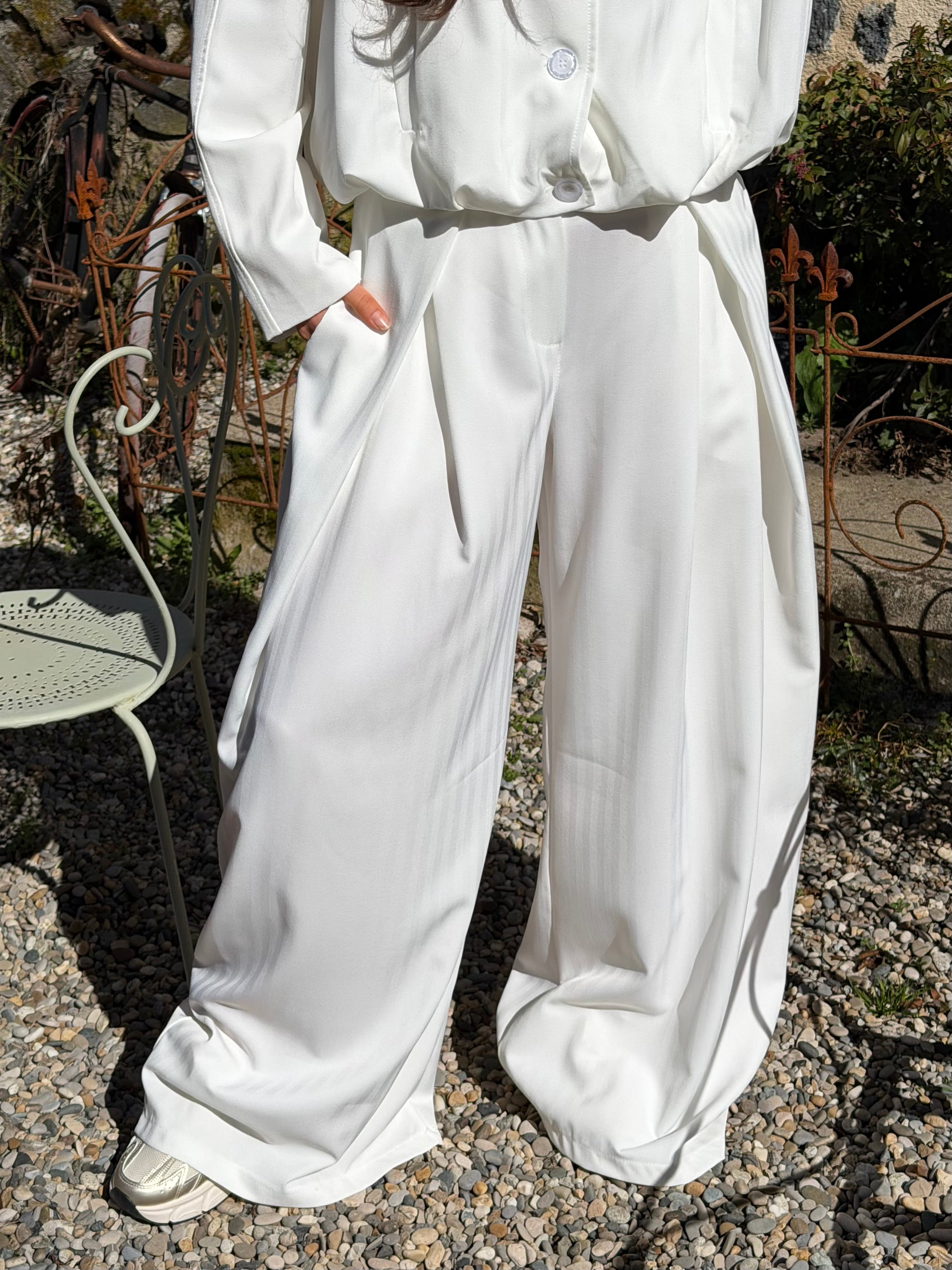Pantalon | NOXIE | Blanc