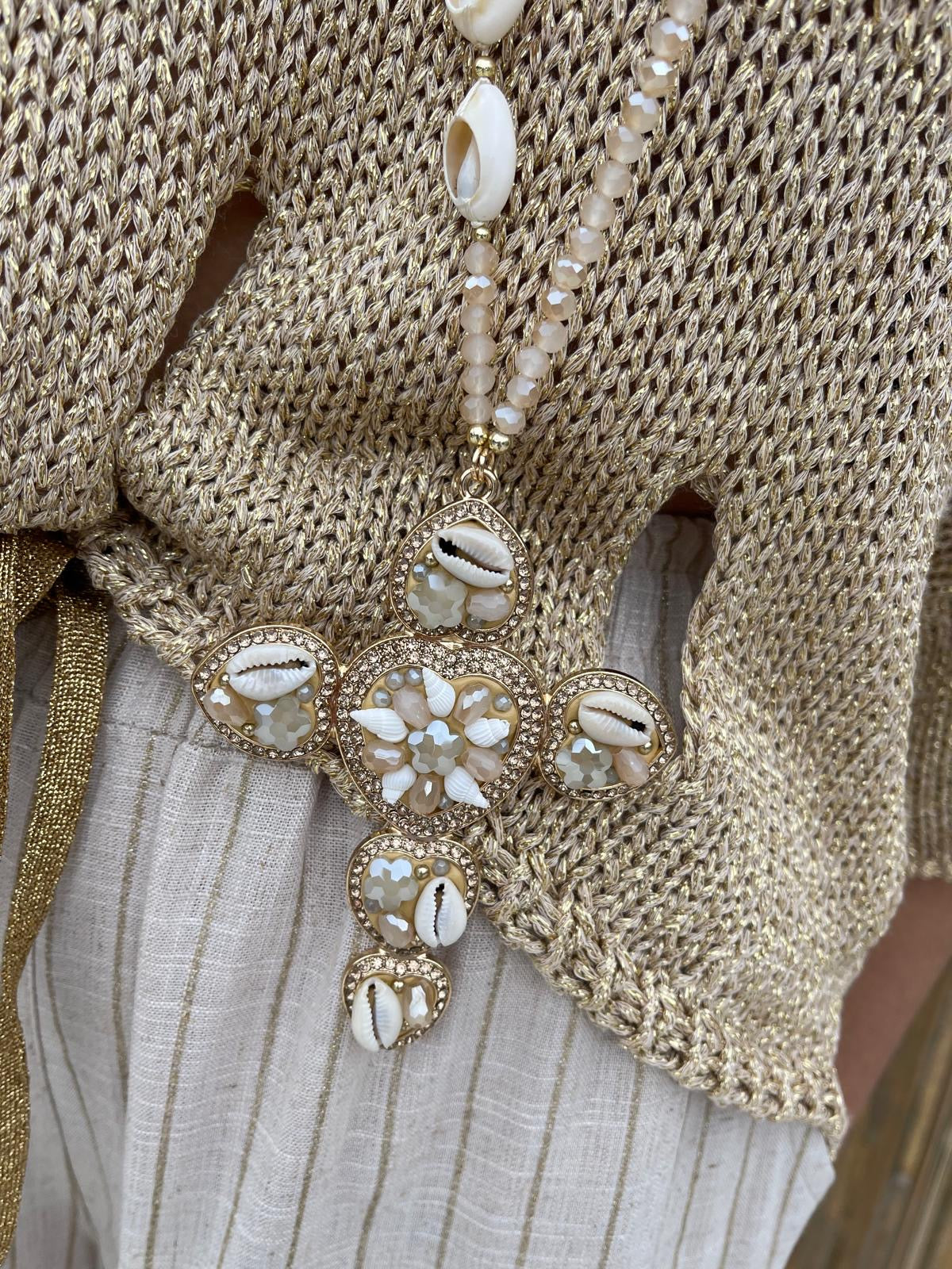Collier | JOYA | Beige