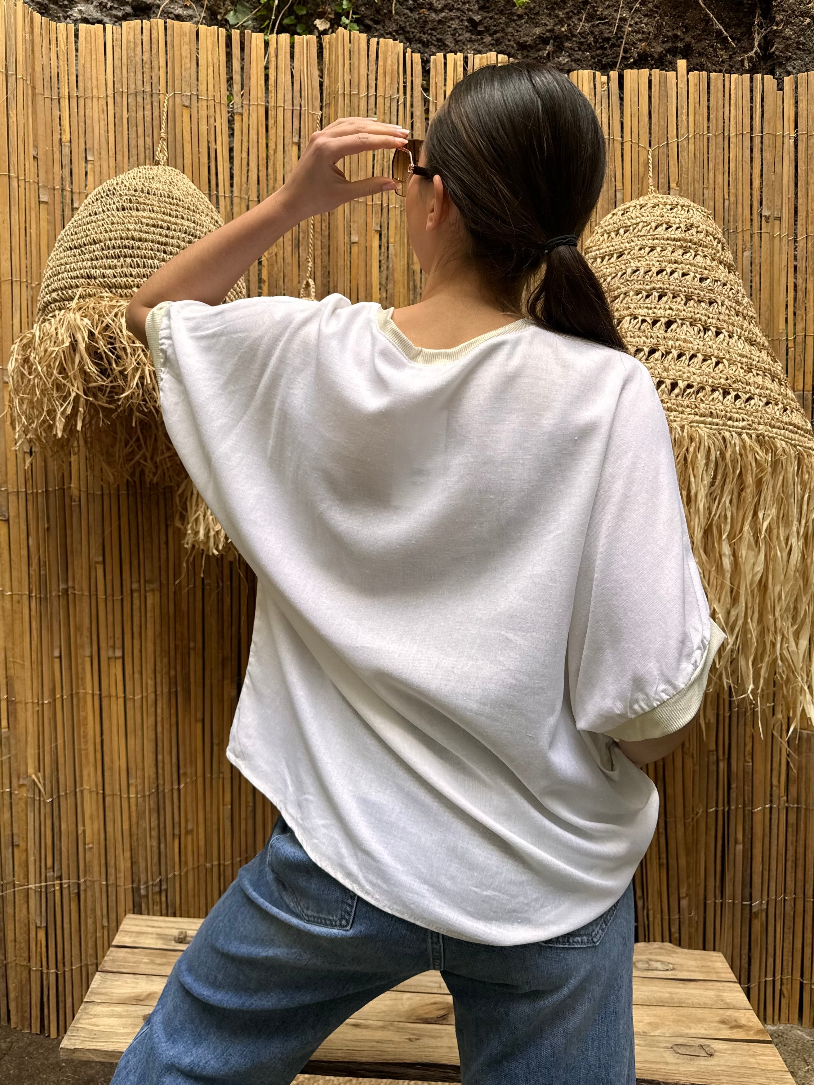 T-shirt | MÉLIA | Blanc