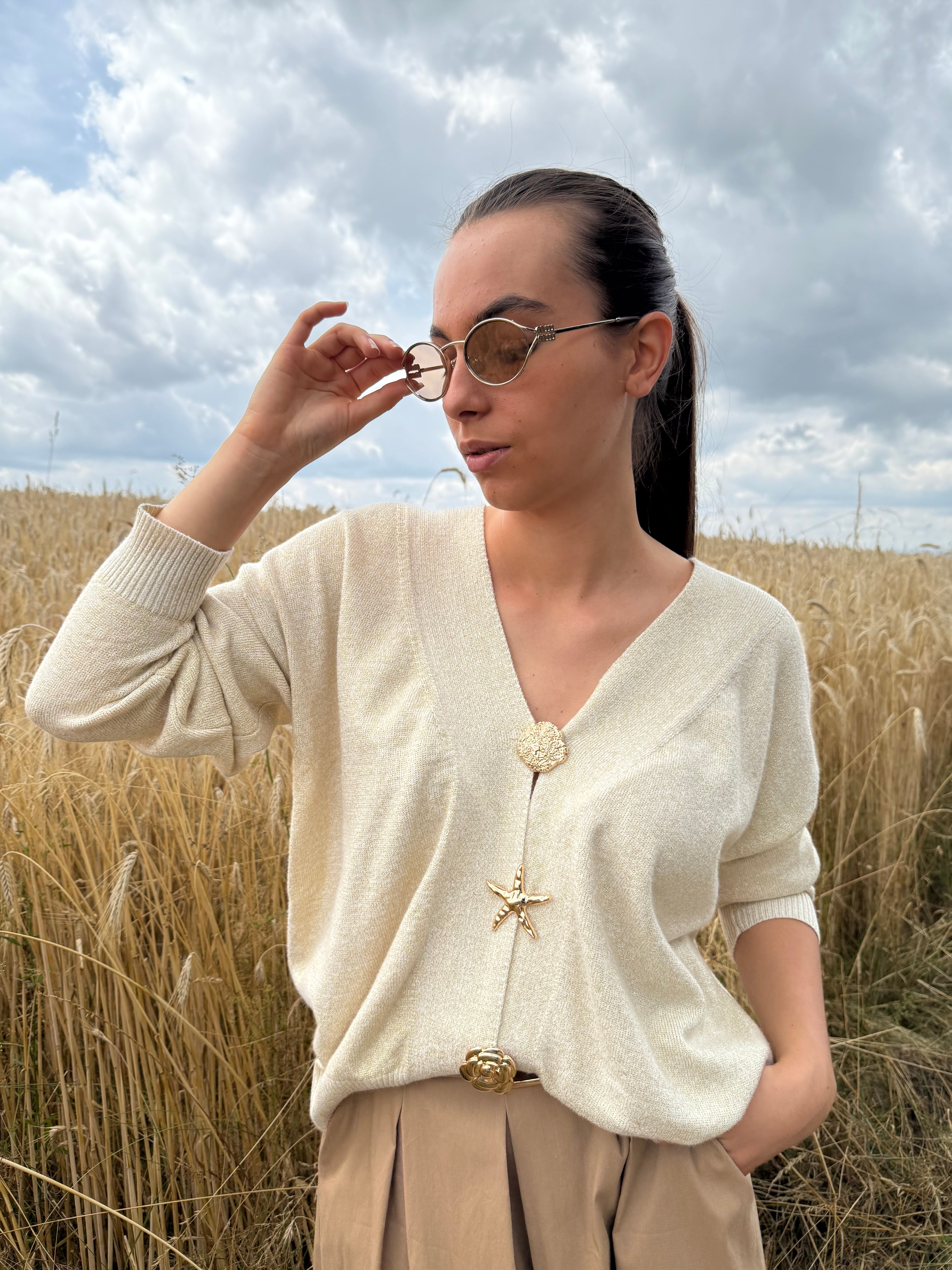 Gilet | GARANCE | Beige