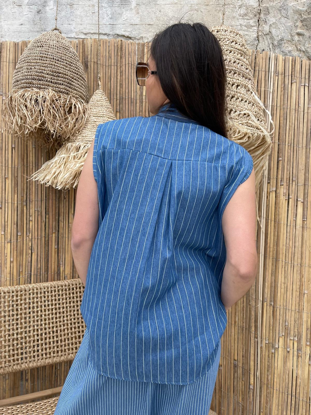 Chemise | PORTO | Bleu Brut