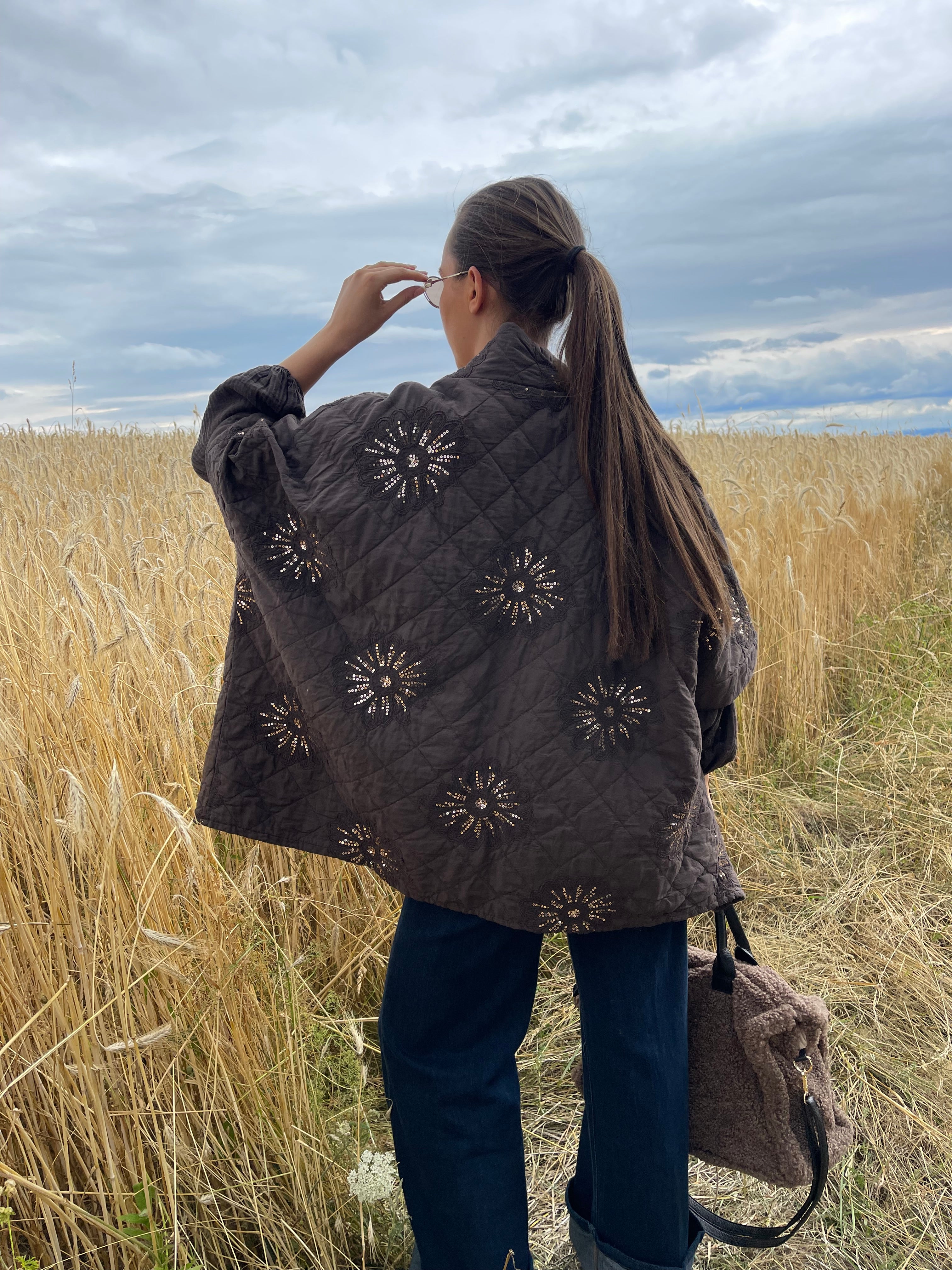 Veste | ÉLYA | Marron