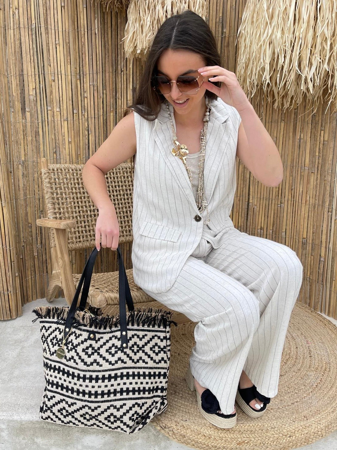 Gilet | ALYA | Beige