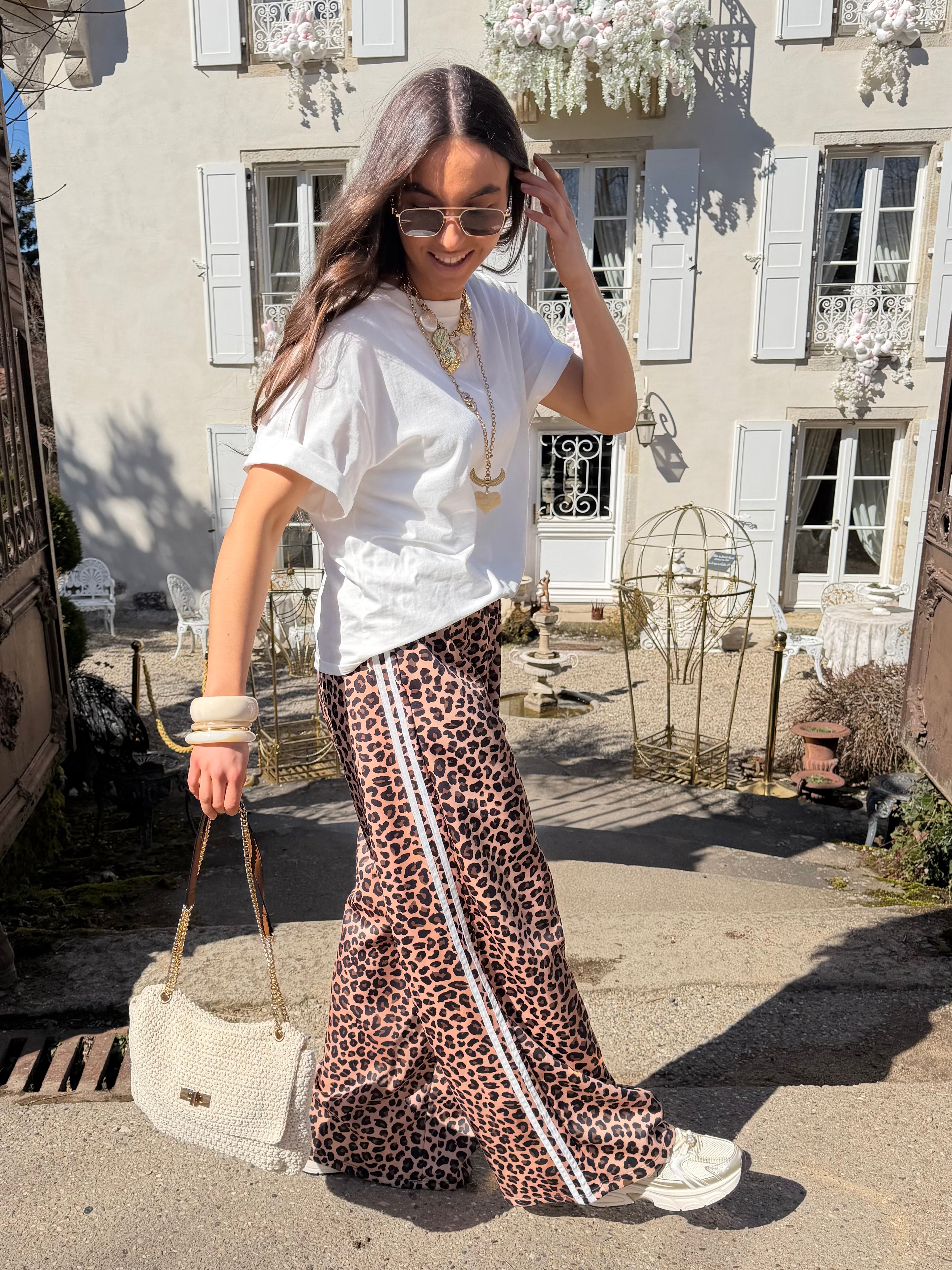Pantalon | MAELYS | Léopard