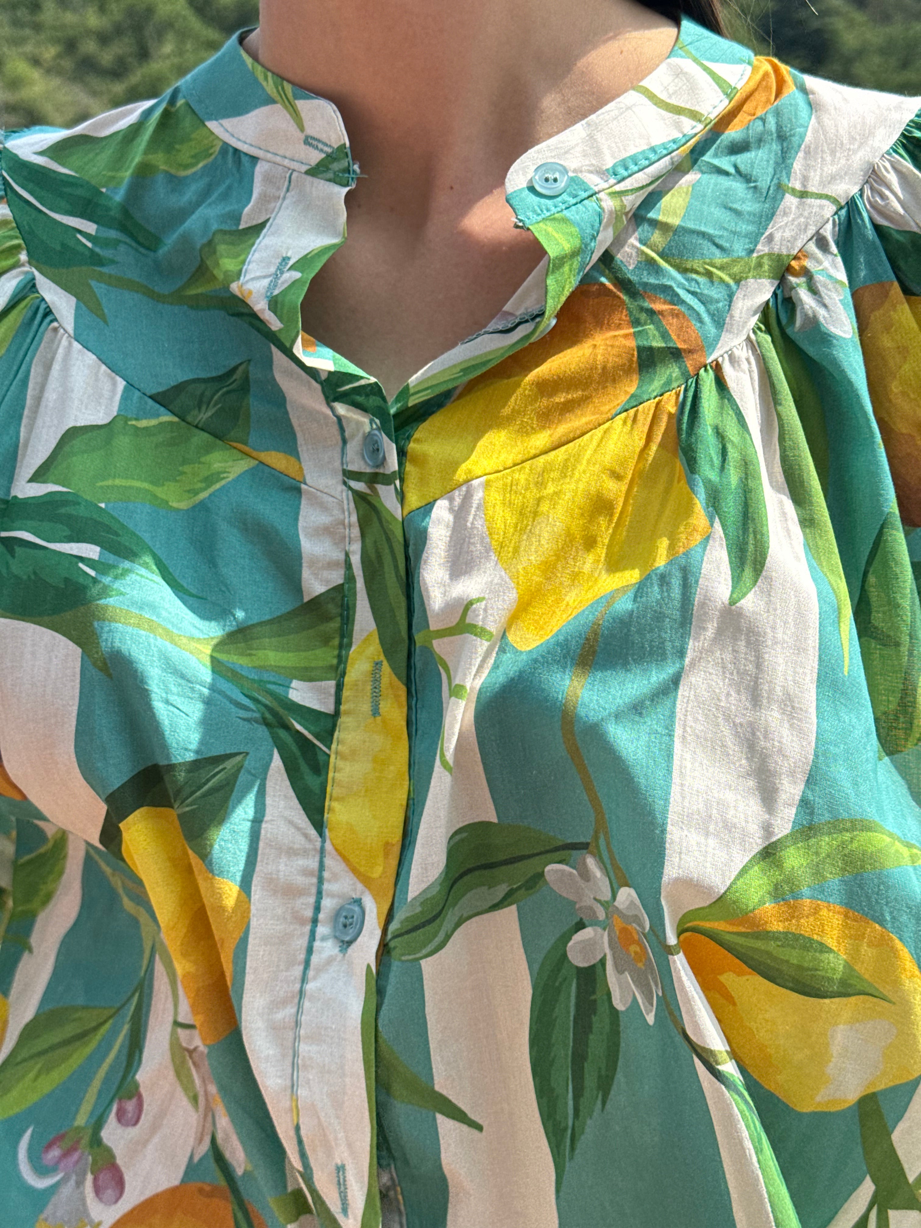 Chemise | MAONA | Turquoise