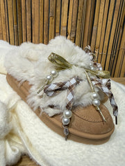 Chaussures | POMPOM | Beige Camel