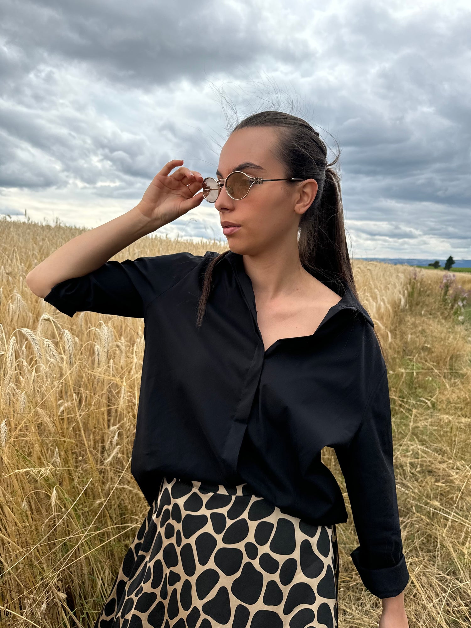 Chemise | SAULAIE | Noir