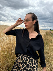 Chemise | SAULAIE | Noir