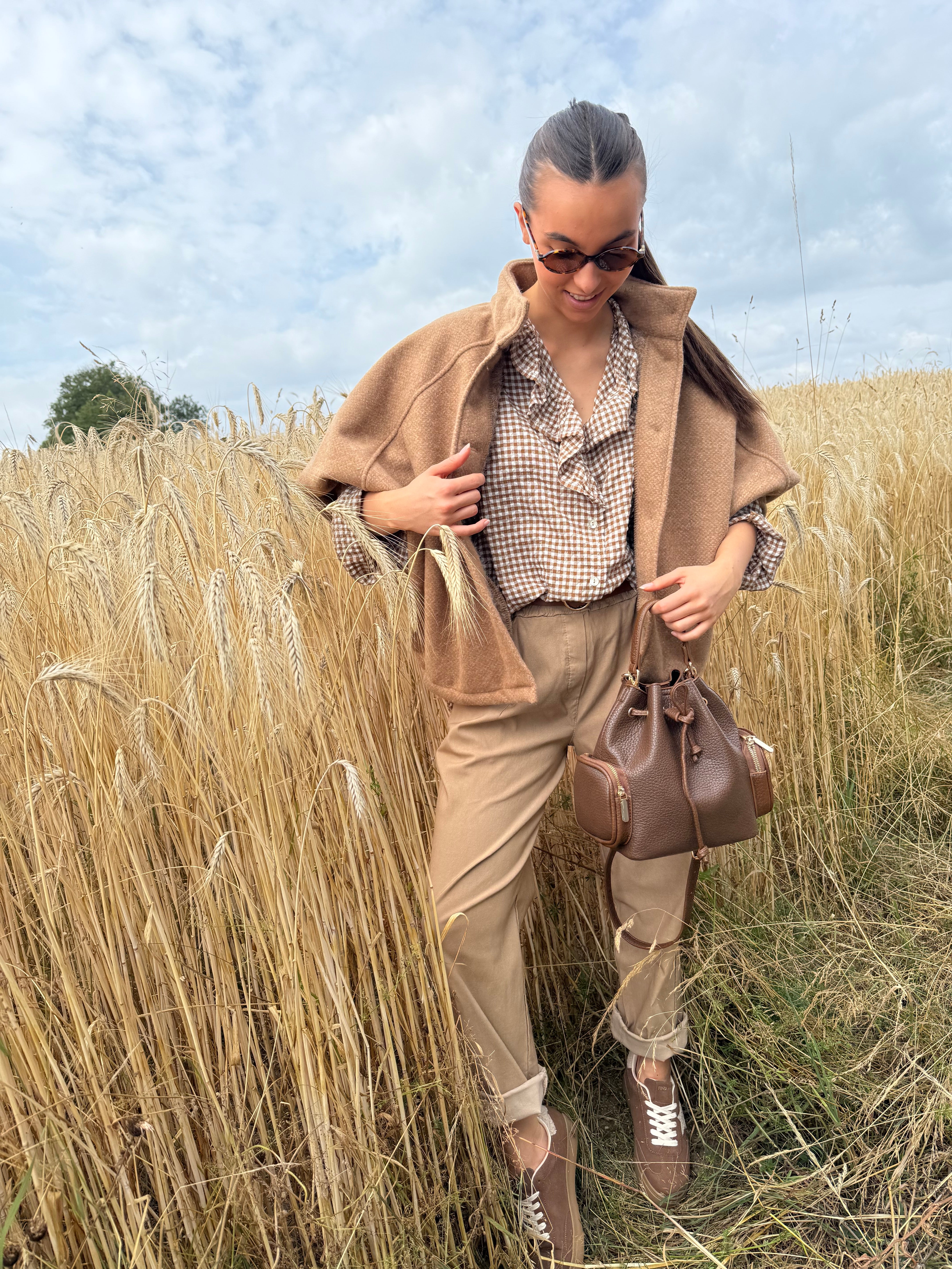 Blouse | BLANCHETTE | Camel ecru