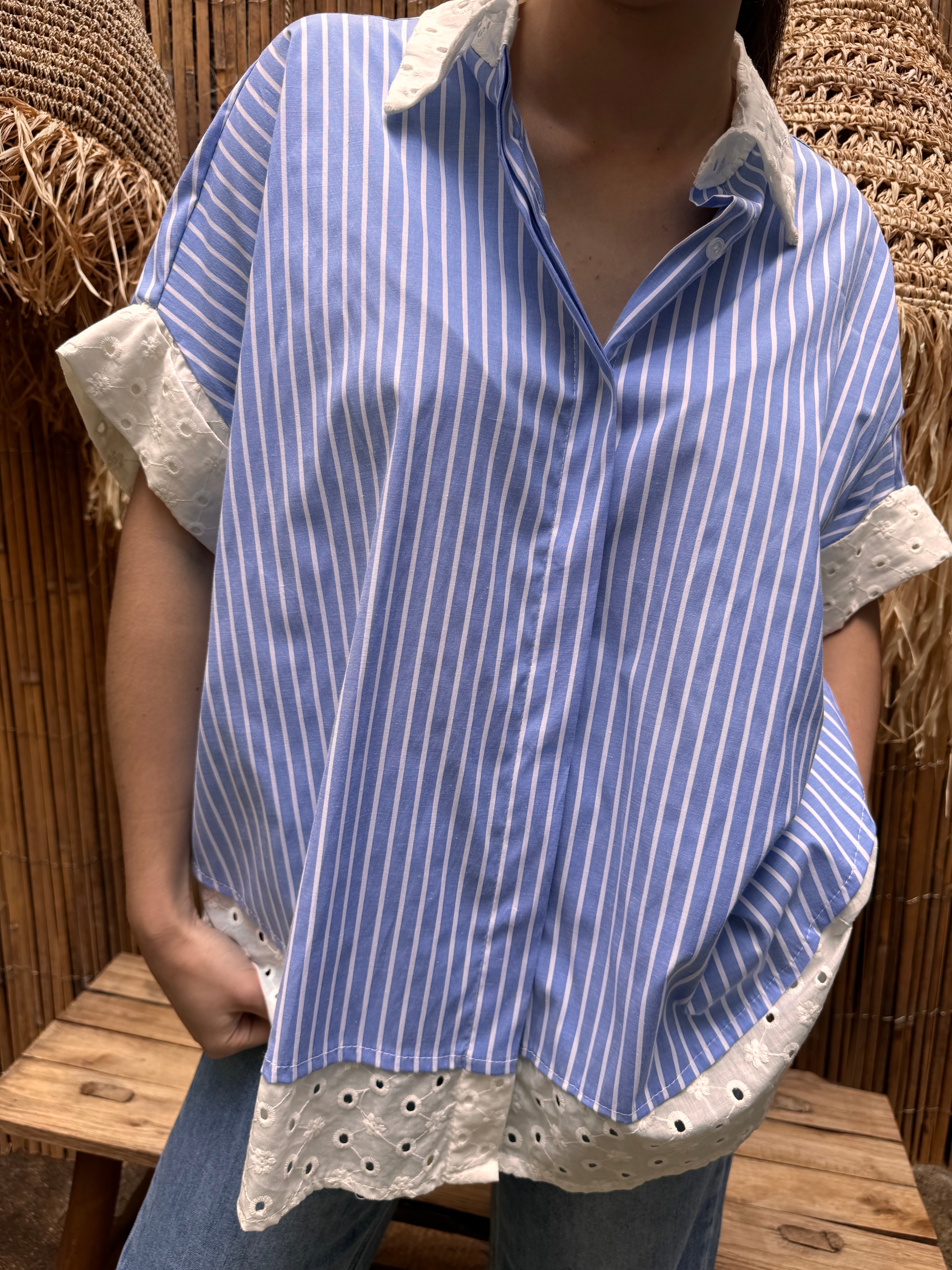 Chemise | MAELIS | Bleu