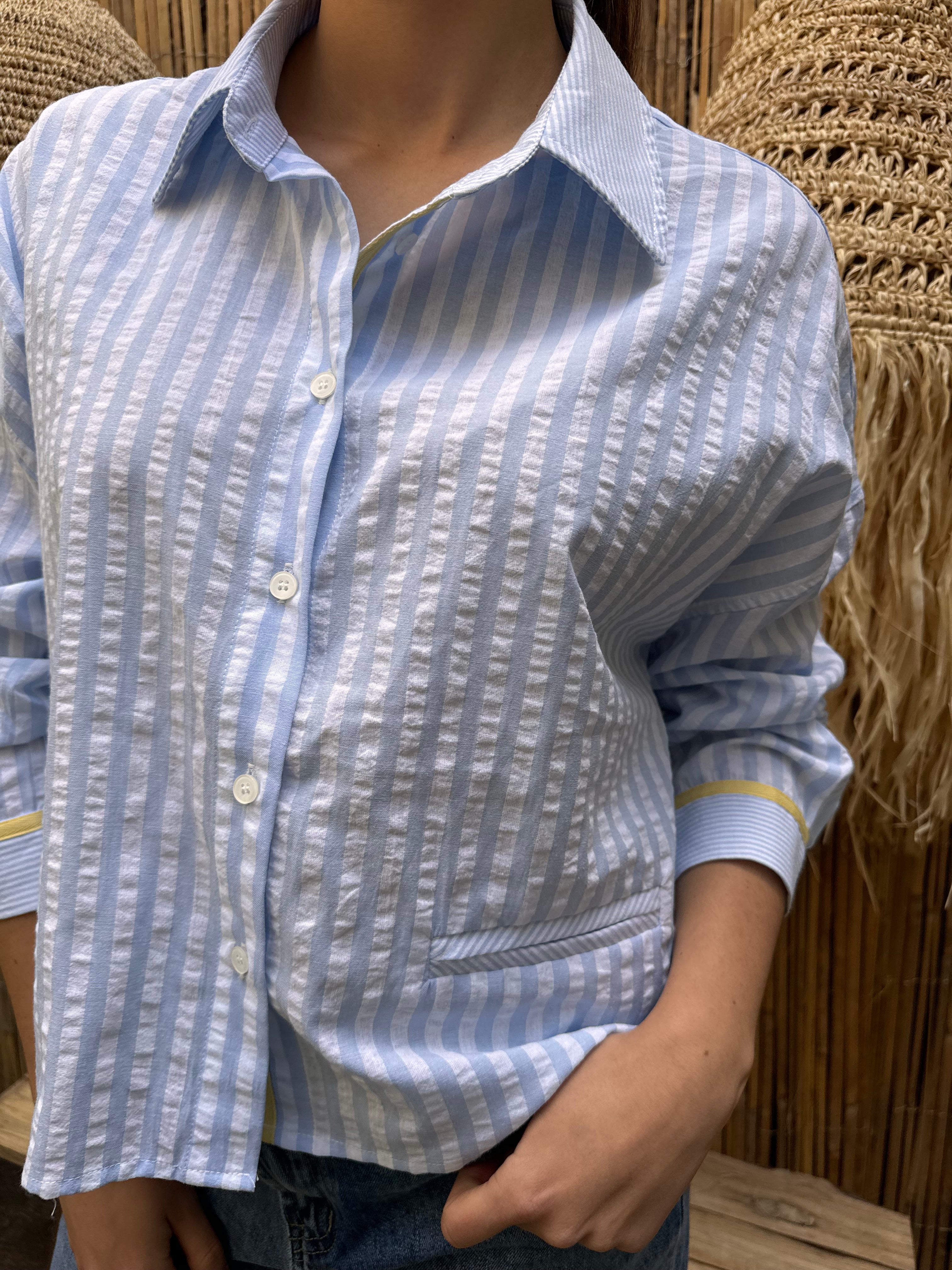 Chemise | VICTORIA | Bleu