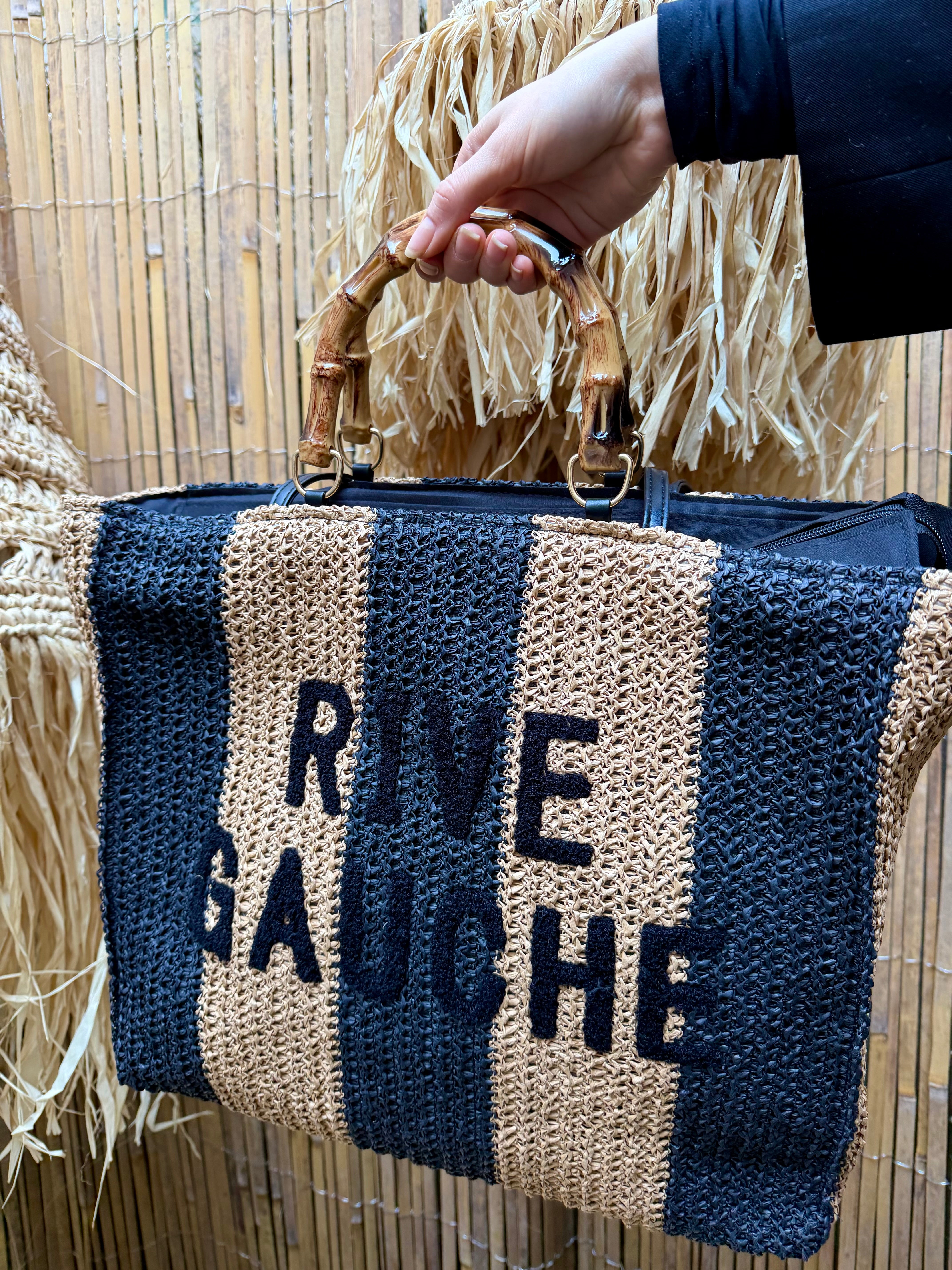 Sac | ORINA | Noir & Beige