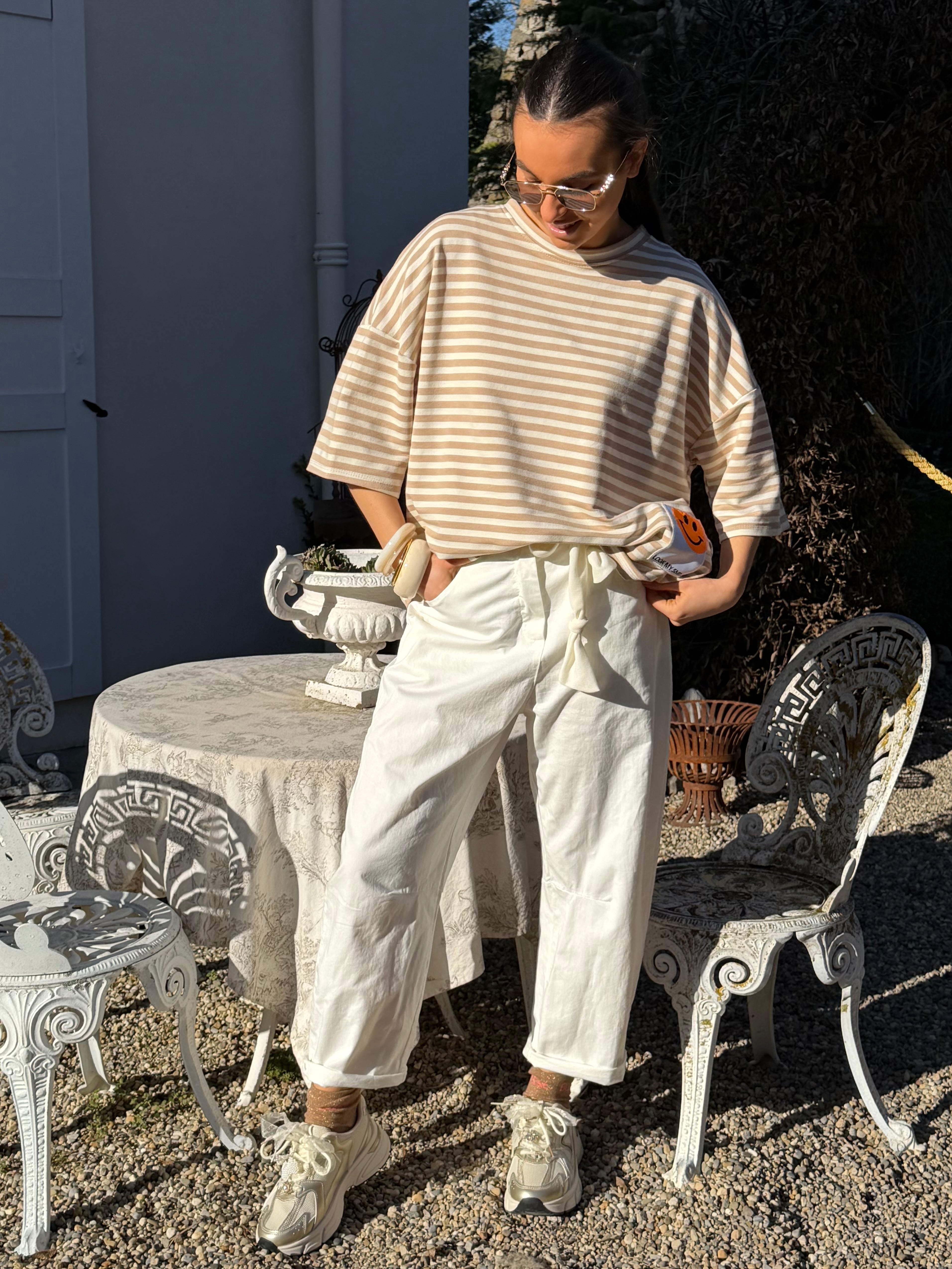 Pantalon | HORTENSE | Ecru