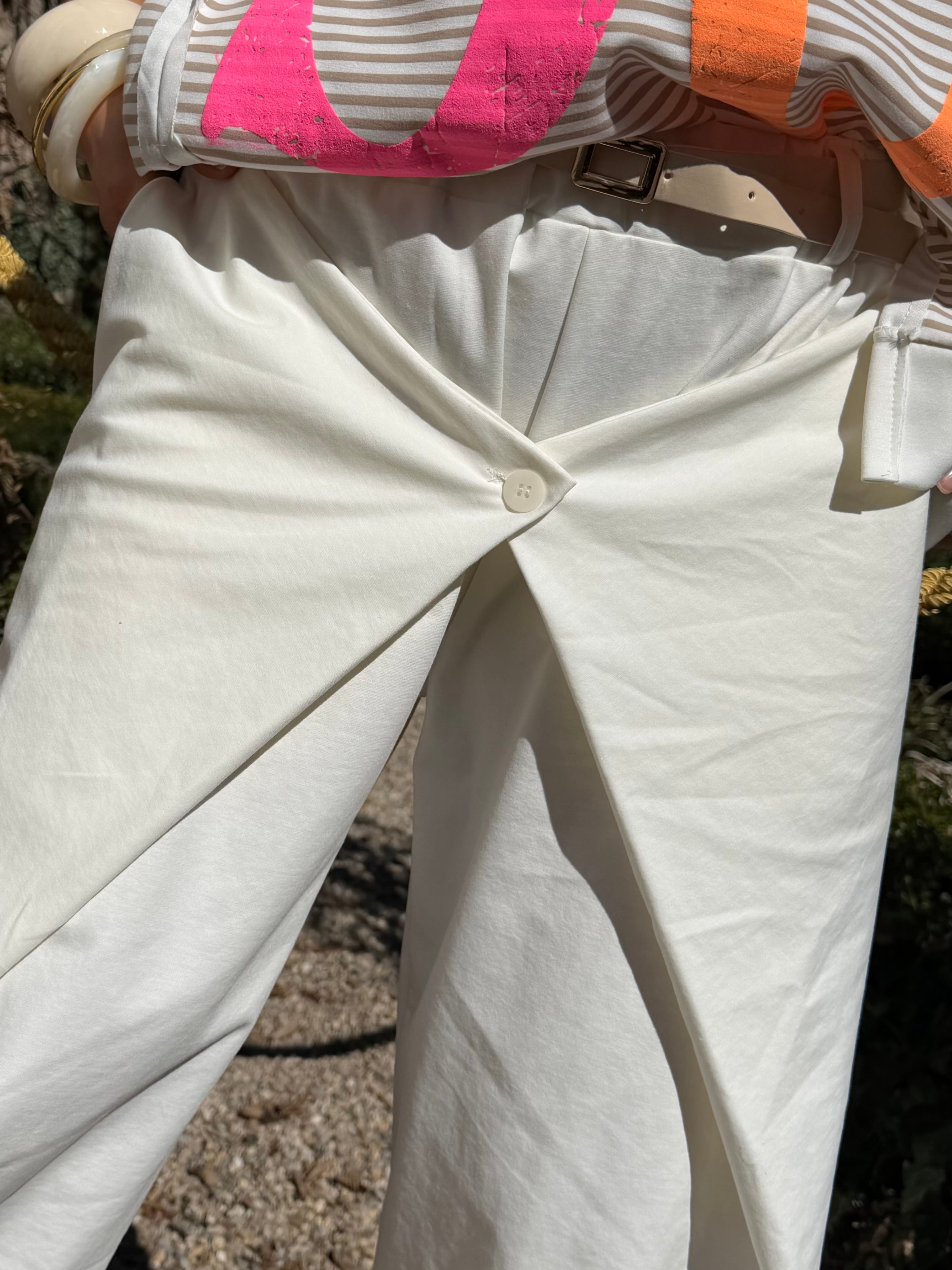 Pantalon | SOLENE | Ecru