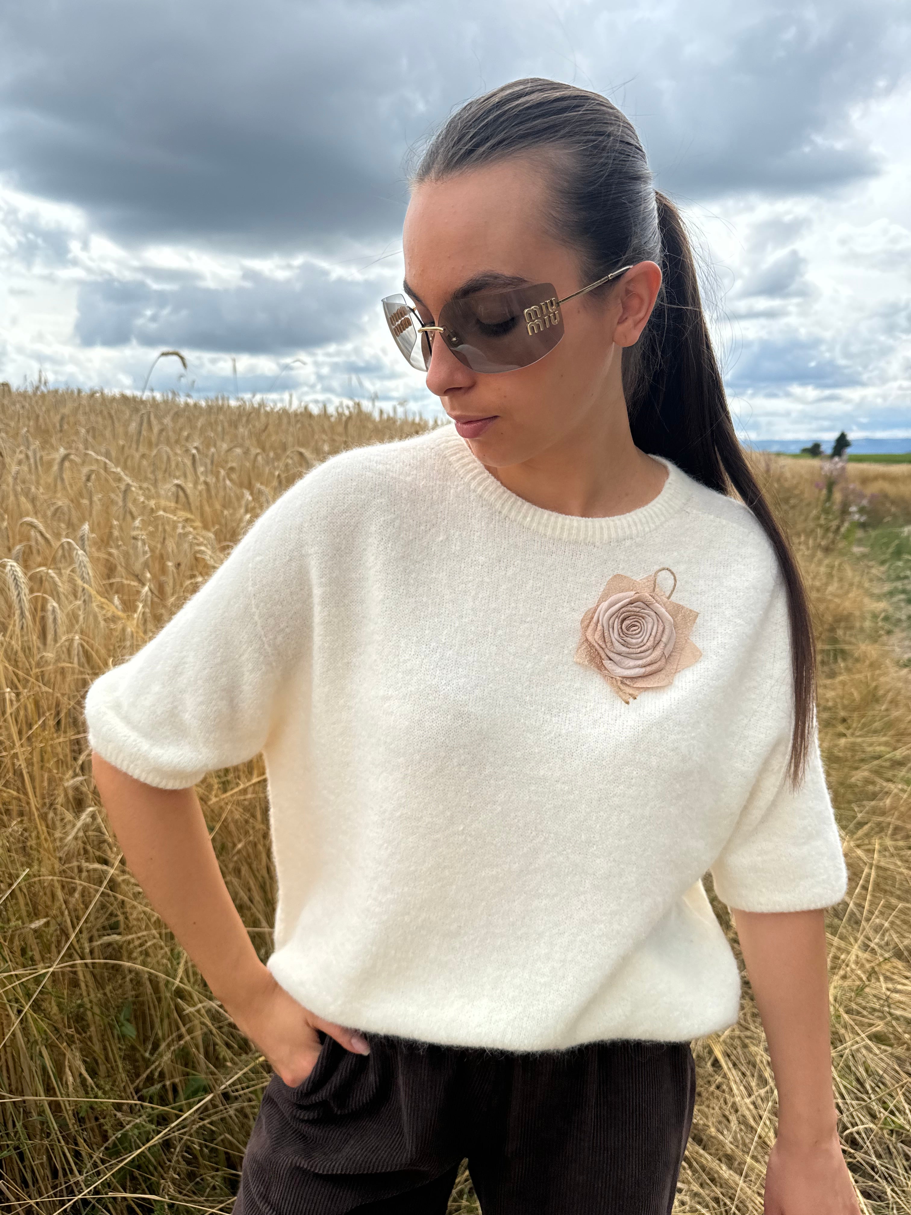 Pull | EGLANTINE | Ecru