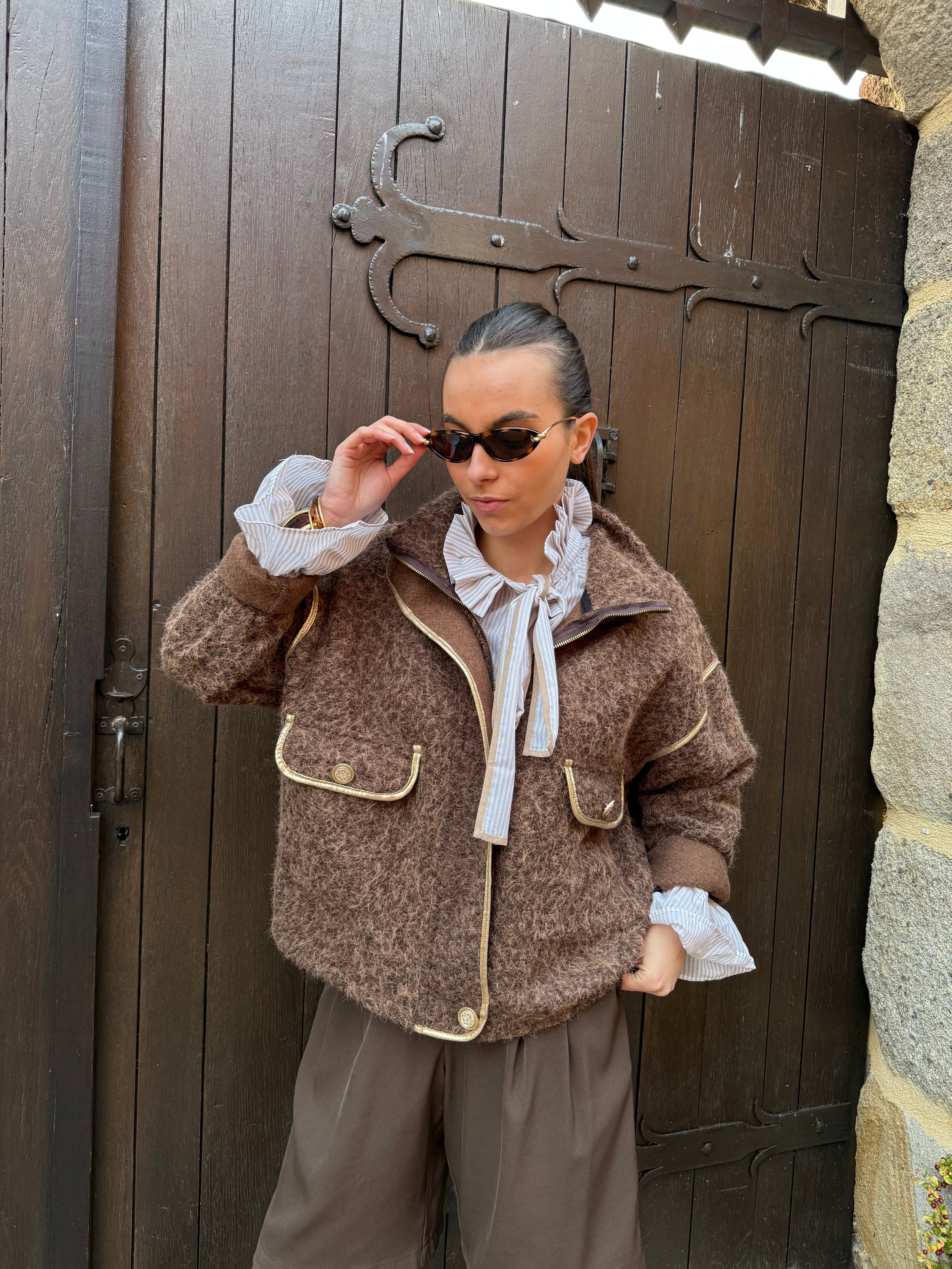 Blouse | LUCIE | Bleu ciel