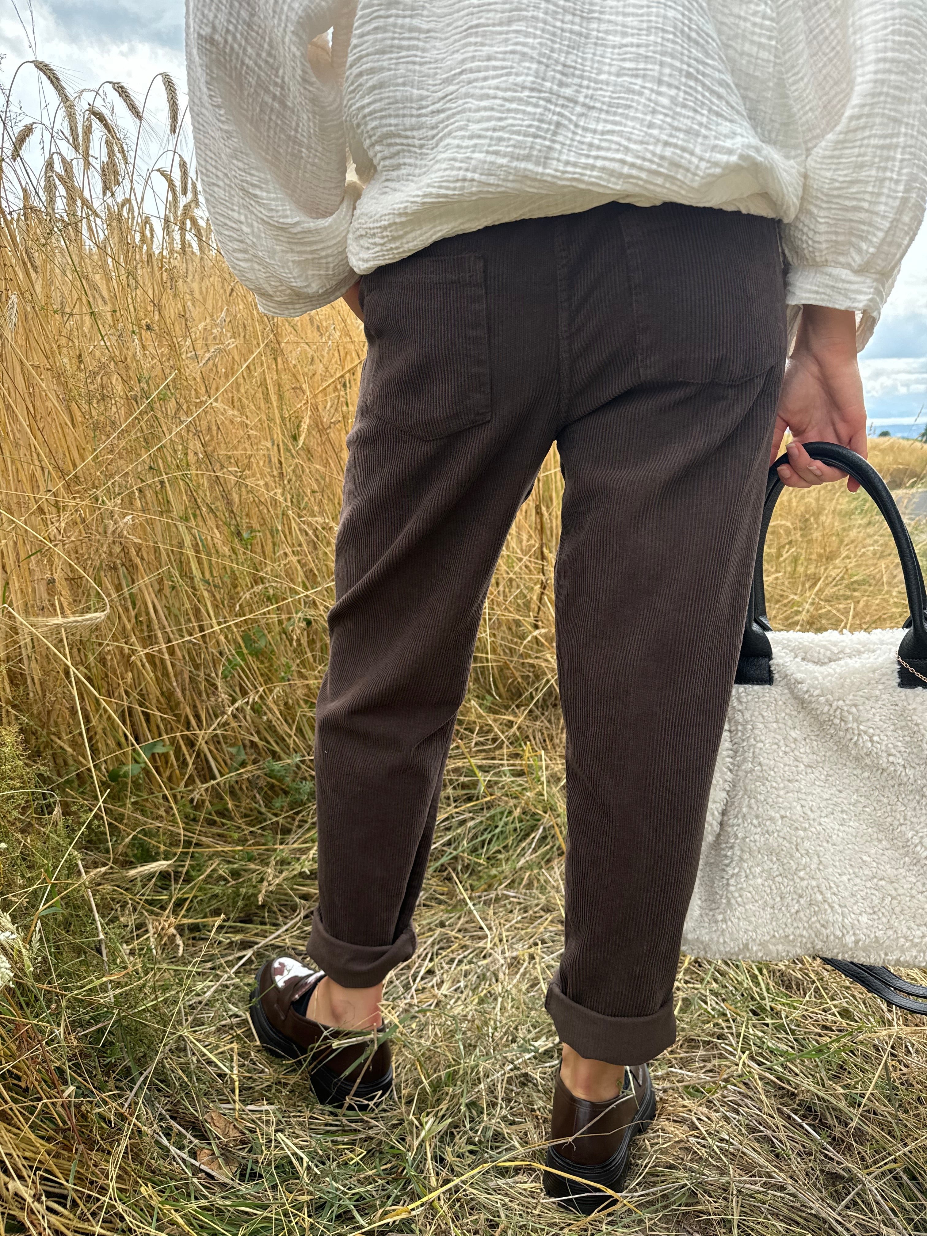 Pantalon | CLEMENTINE | Marron