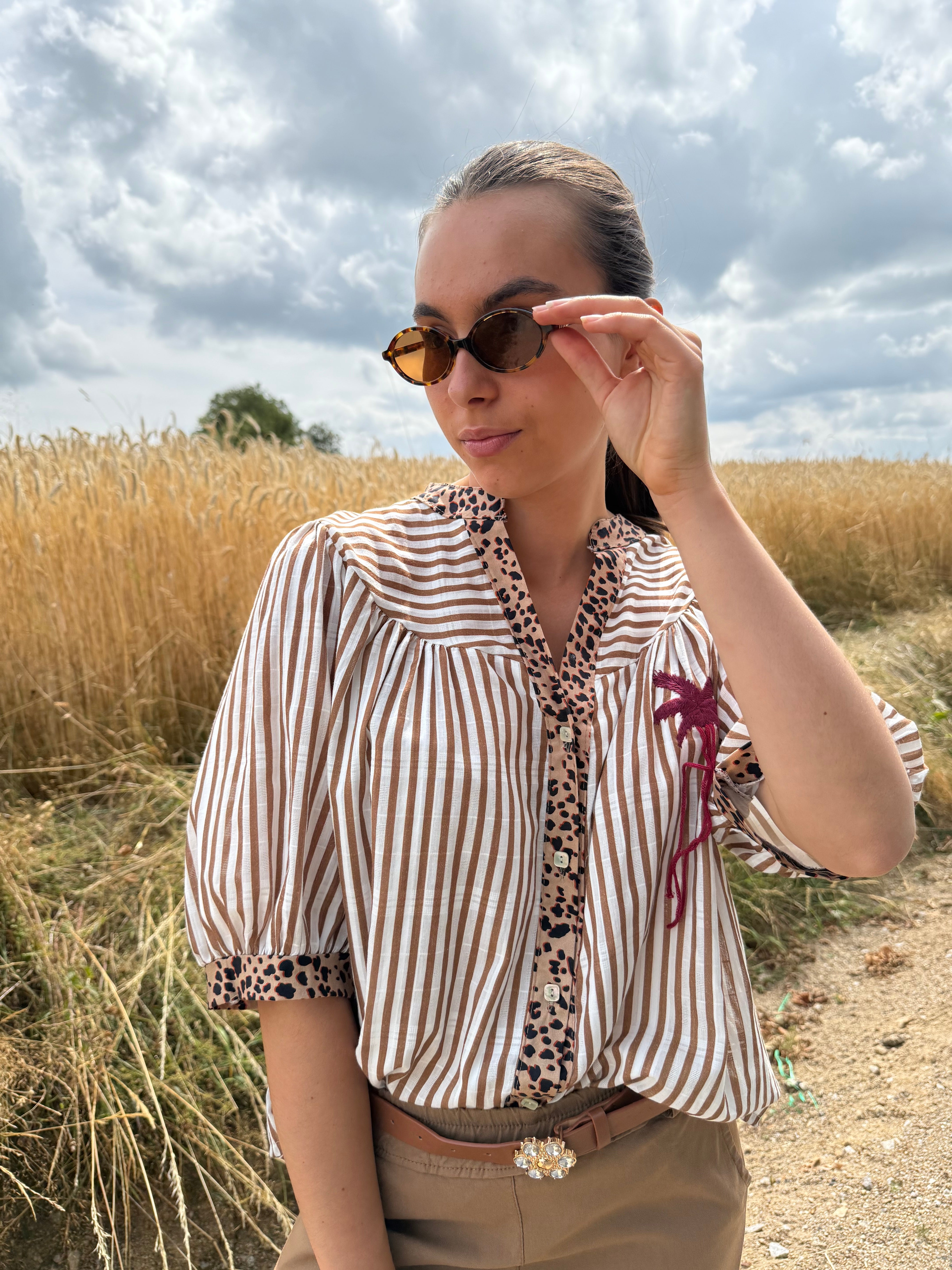 Chemise | VIOLETTE | Camel