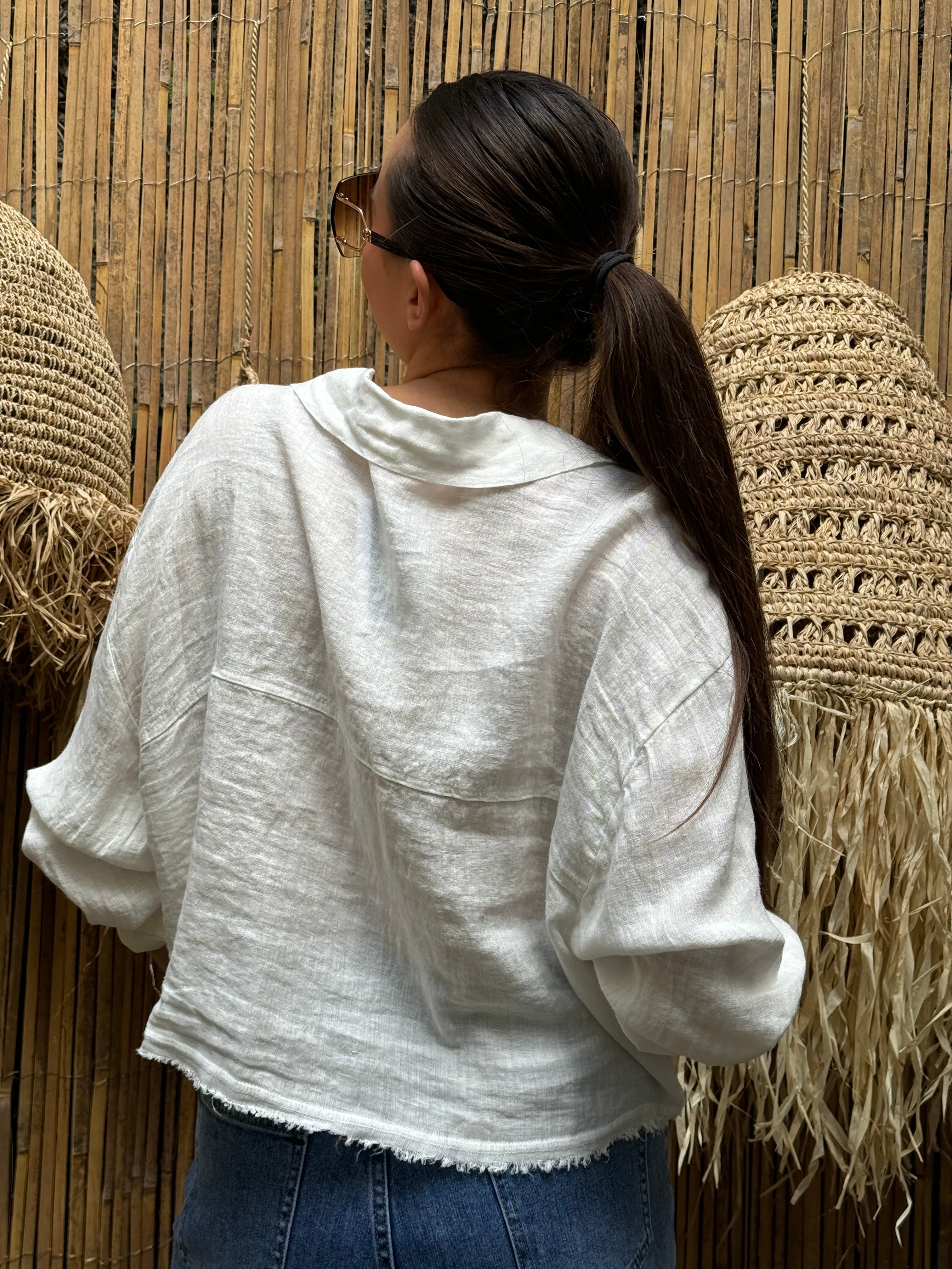 Chemise | ISAËLLE | Blanche