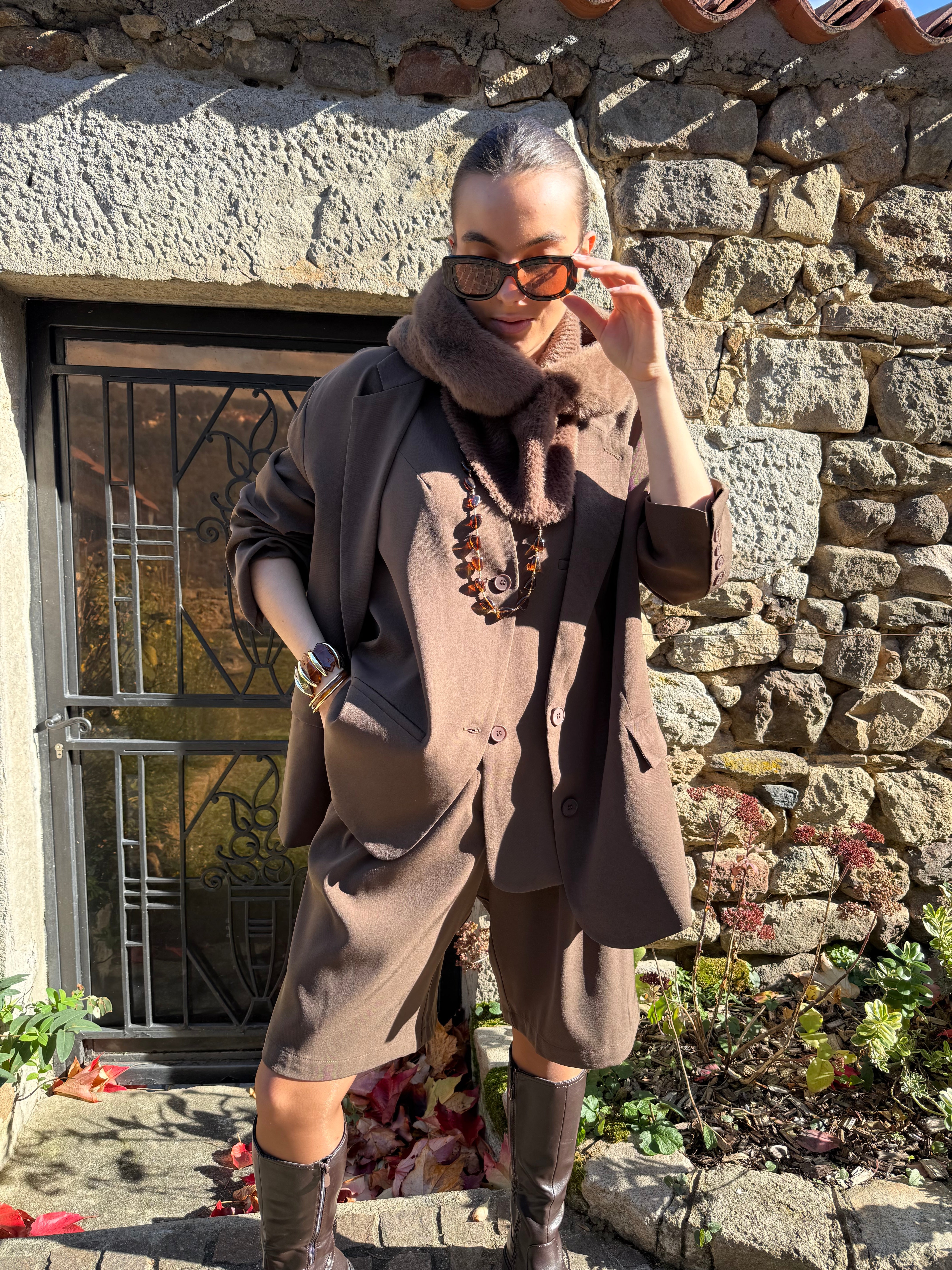 Bermuda | SLOANE | Chocolat