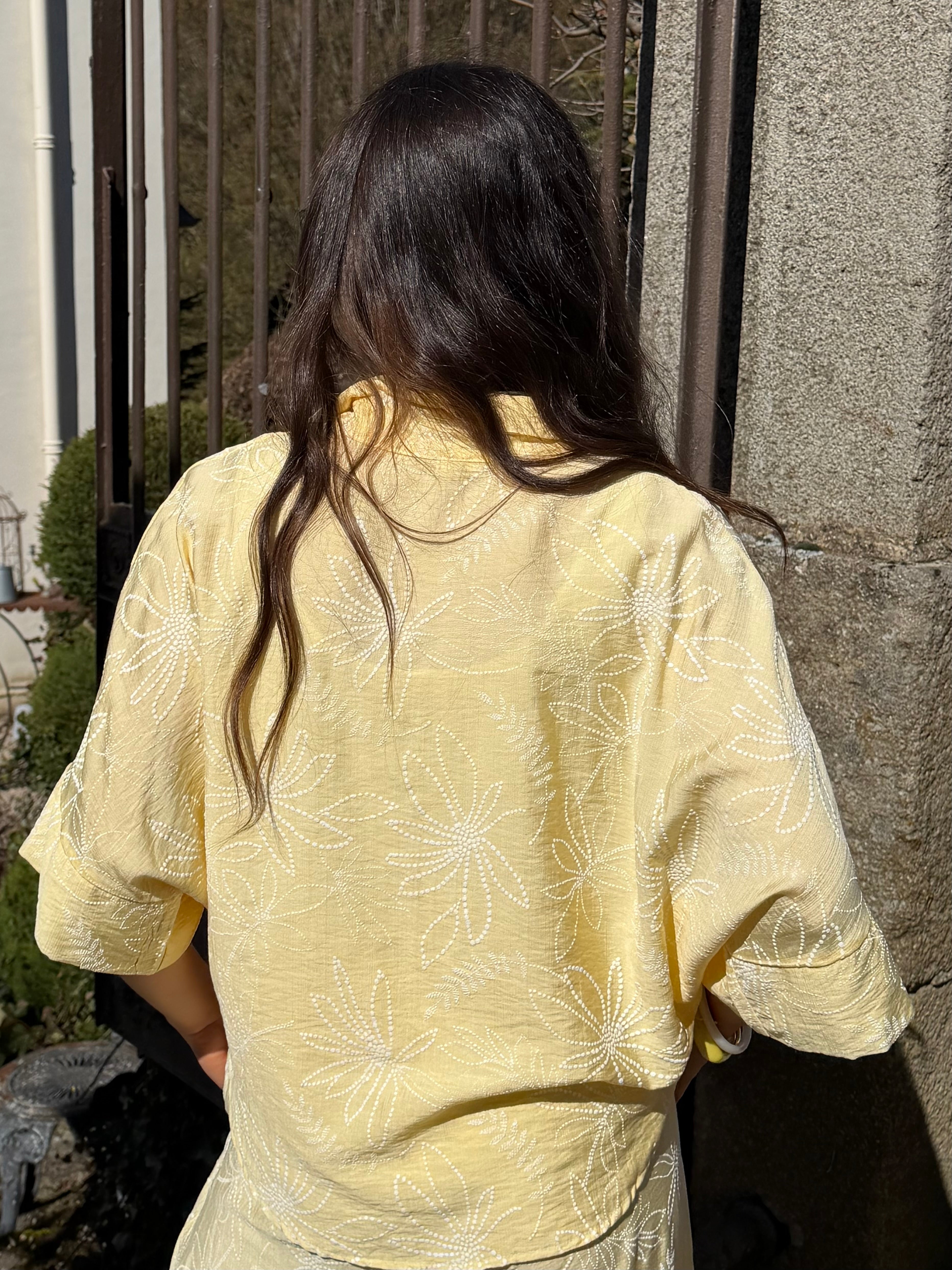 Blouse | OPALINE | Jaune