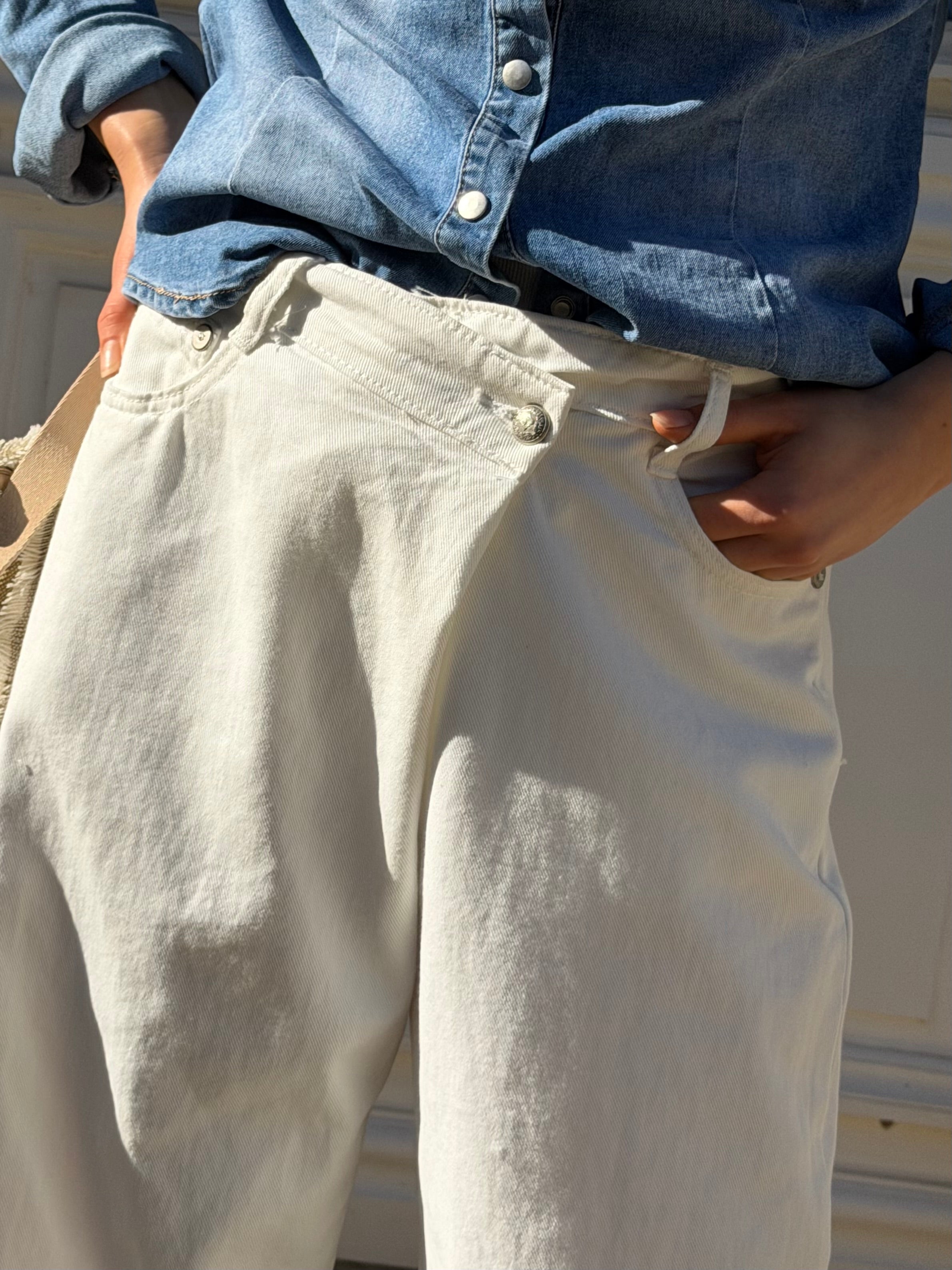 Pantalon | CELESTINE | Ecru