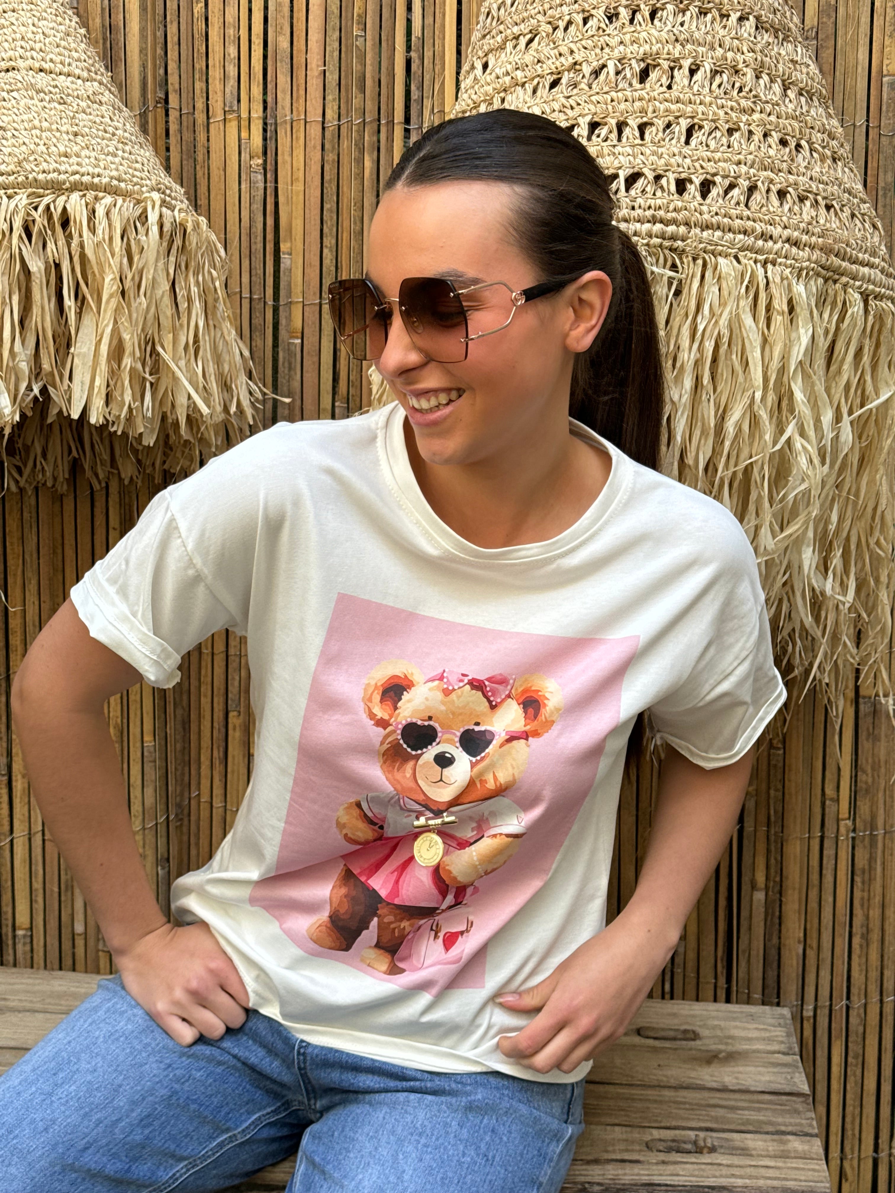T-shirt | MIRAGE | Blanc Ours