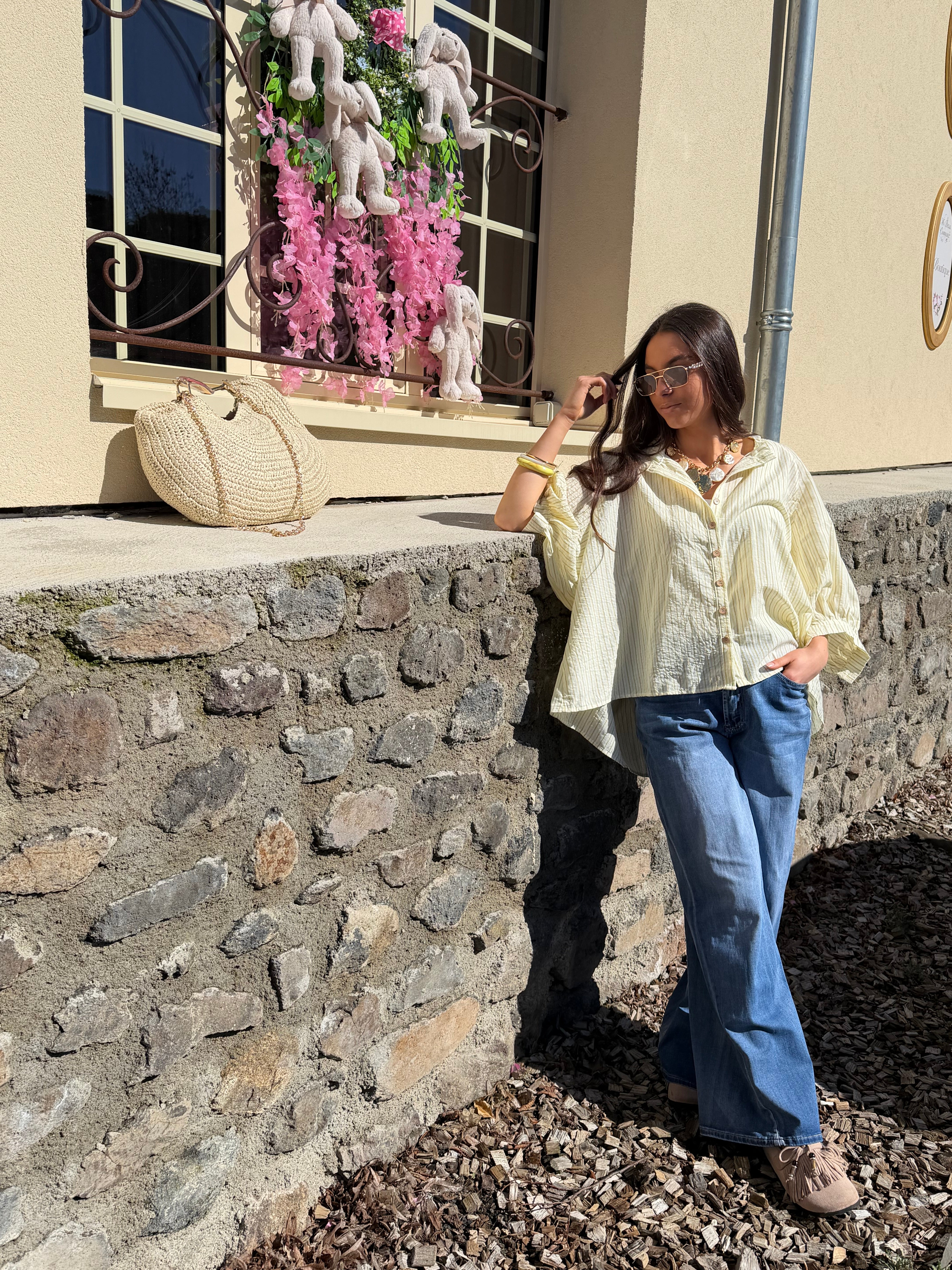 Chemise | LENA | Jaune