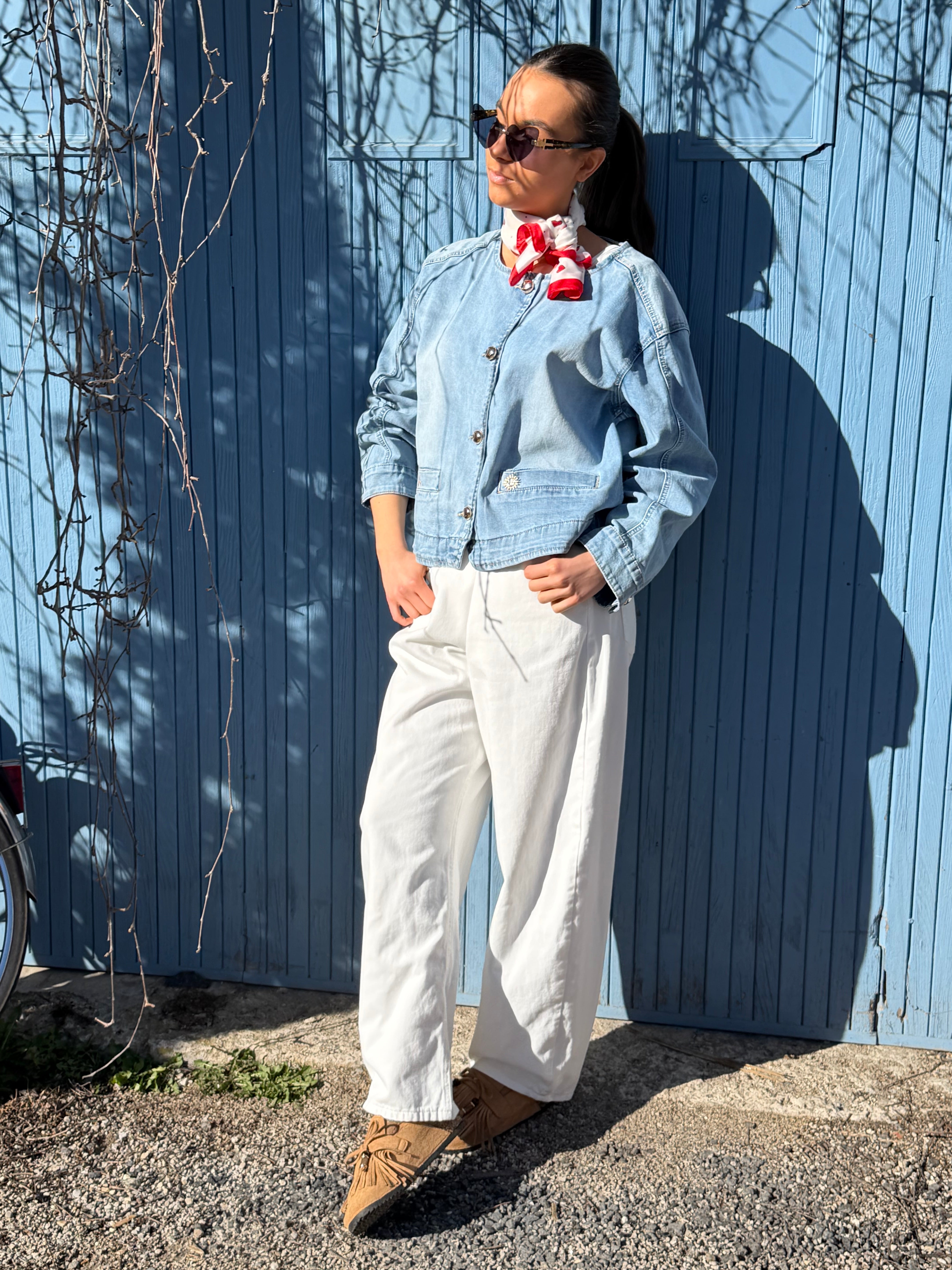 Veste | ENORA | Bleu jeans