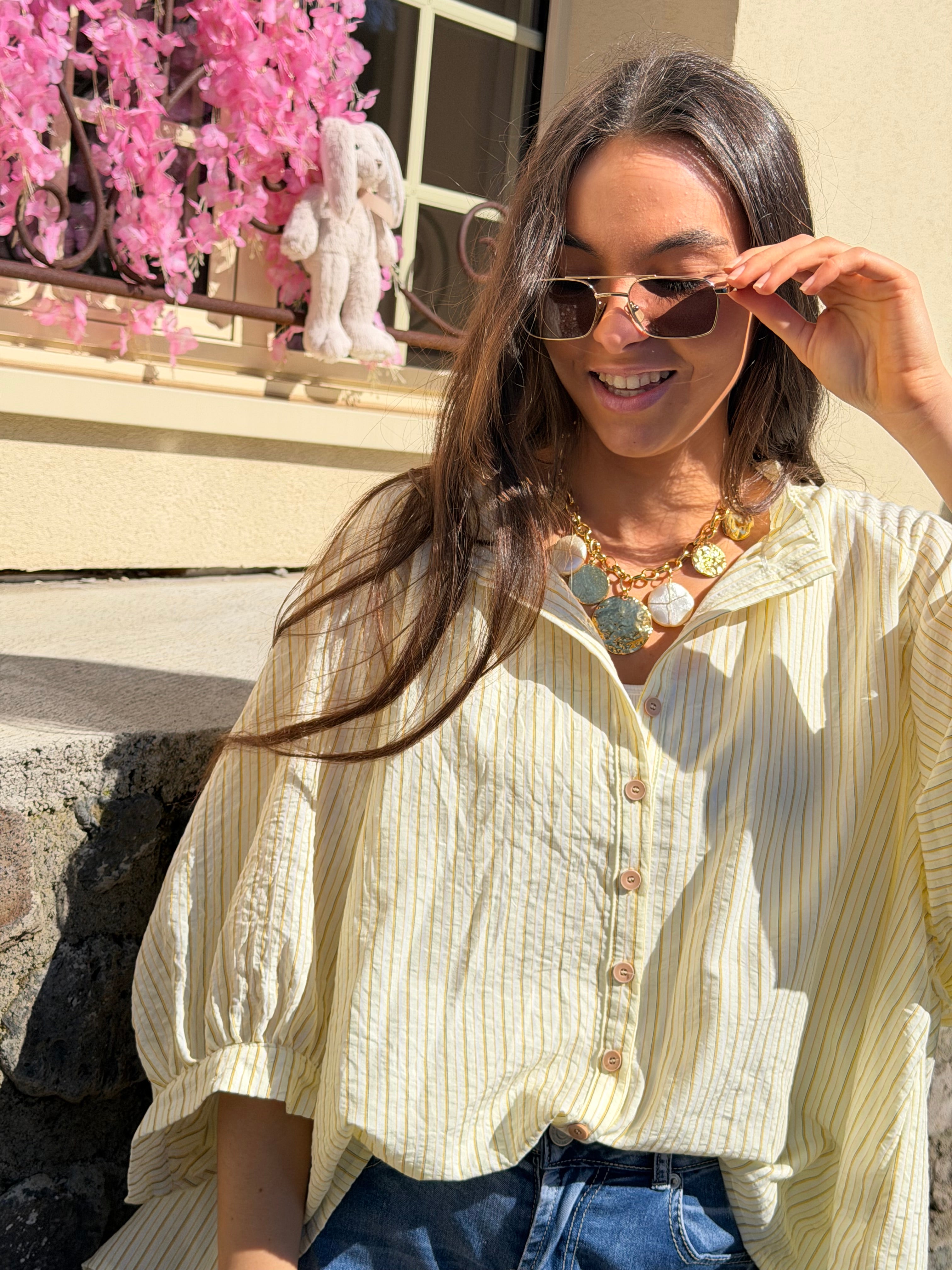 Chemise | LENA | Jaune