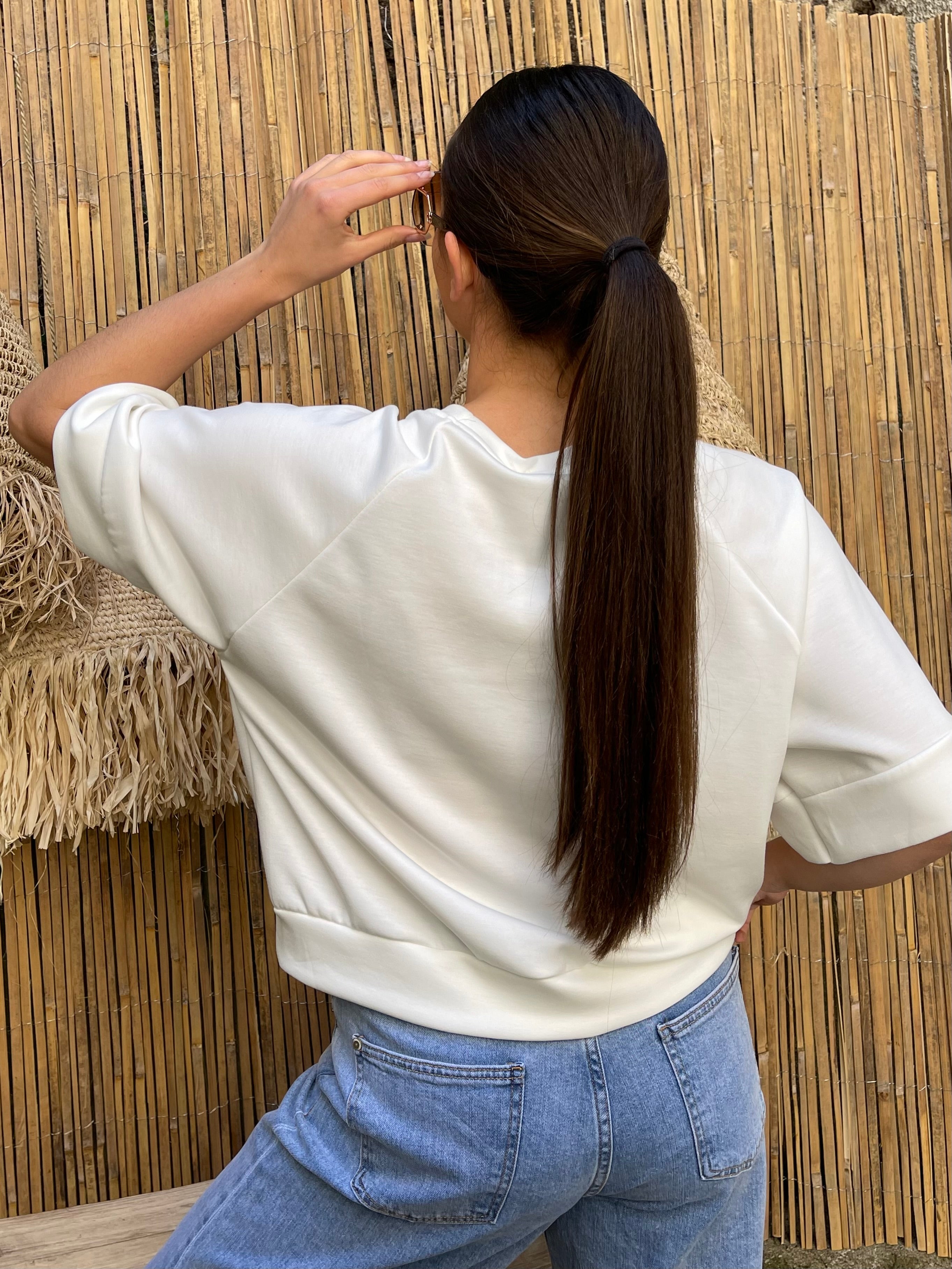 Sweat | PASTILLE | Blanc