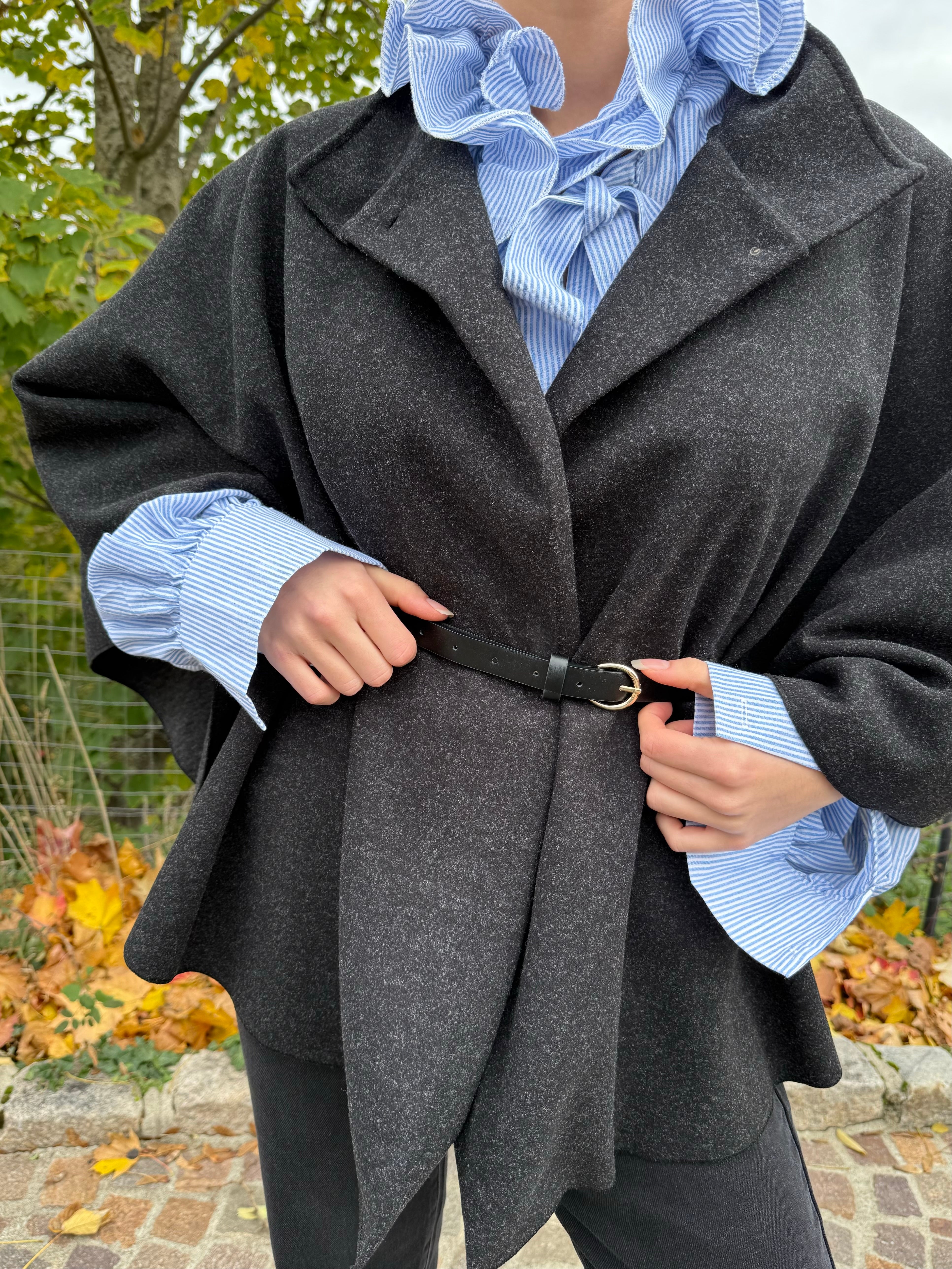 Blouse / LYRISA / Bleu Blanc