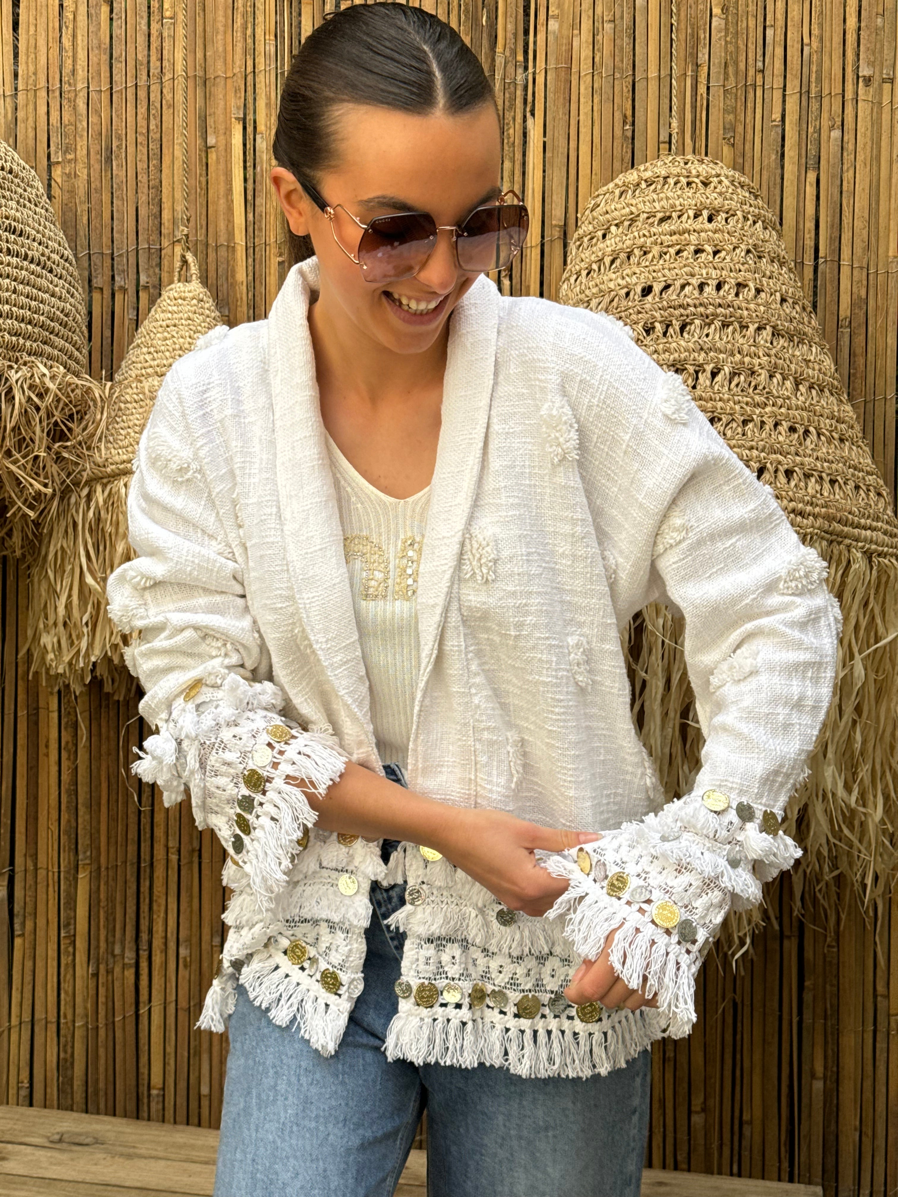 Veste | VALENCIA | Blanche