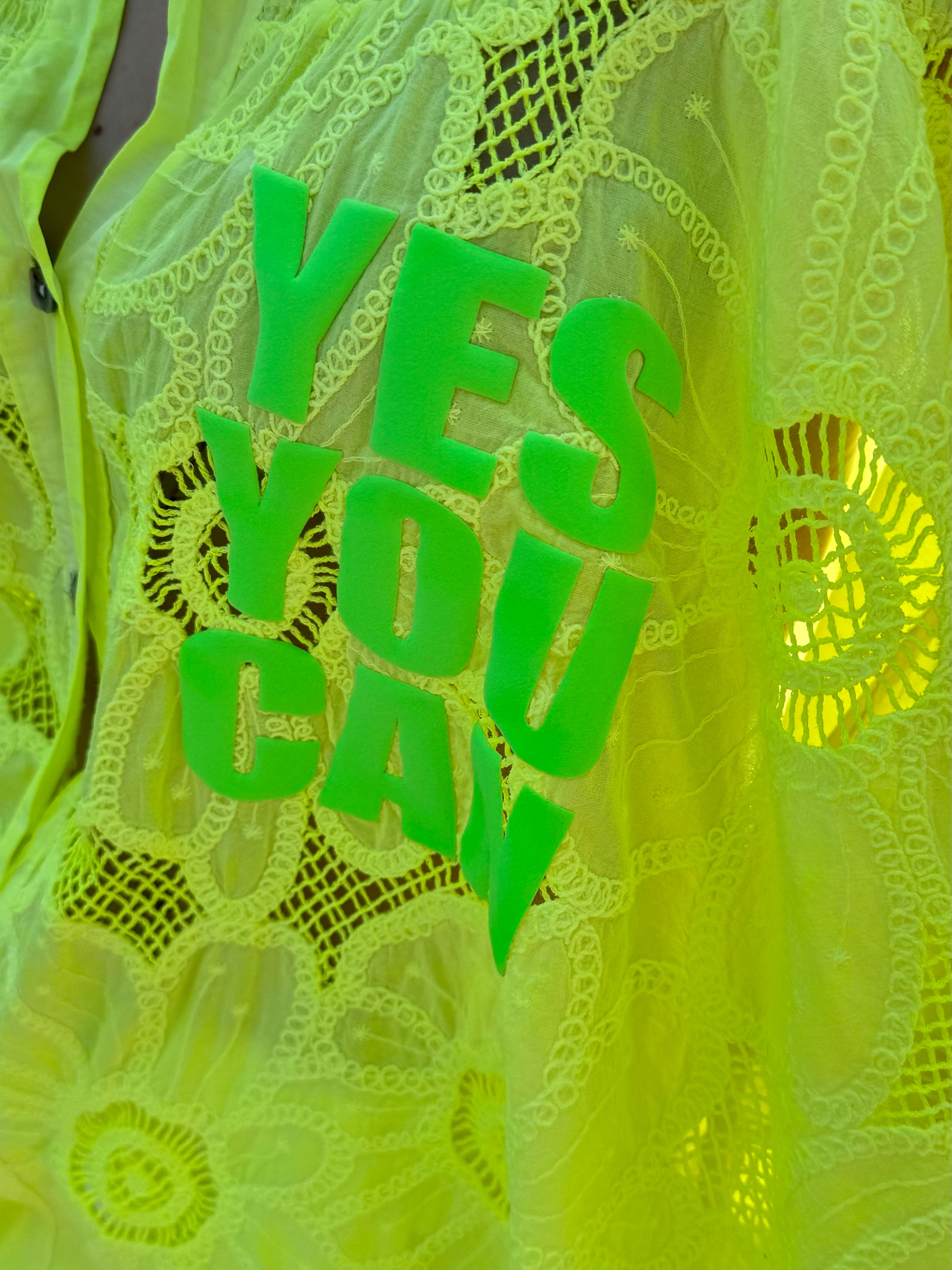Chemise | LUMEA | Jaune Fluo