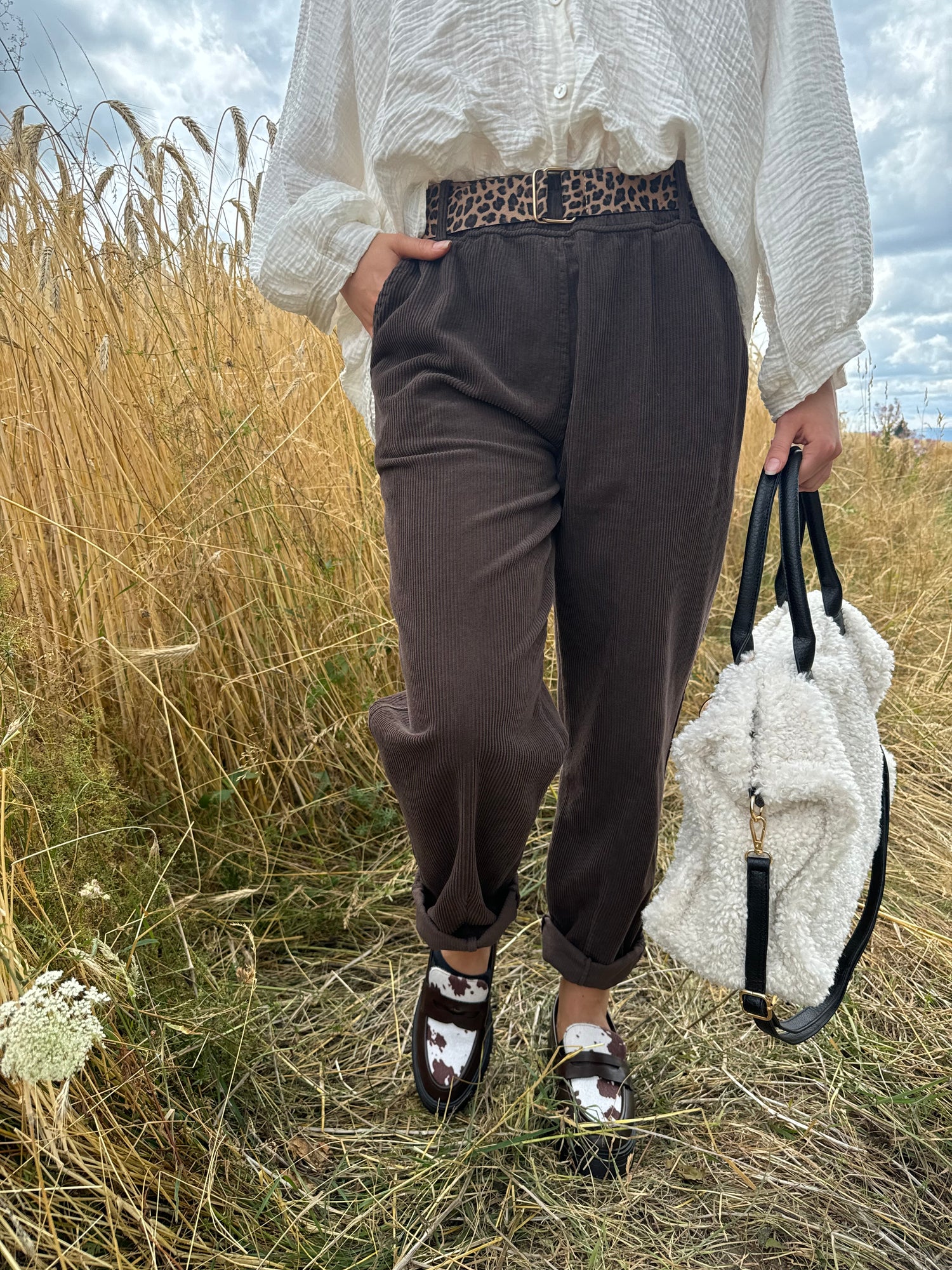 Pantalon | CLEMENTINE | Marron