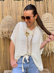Pull | CITRINE | Blanc