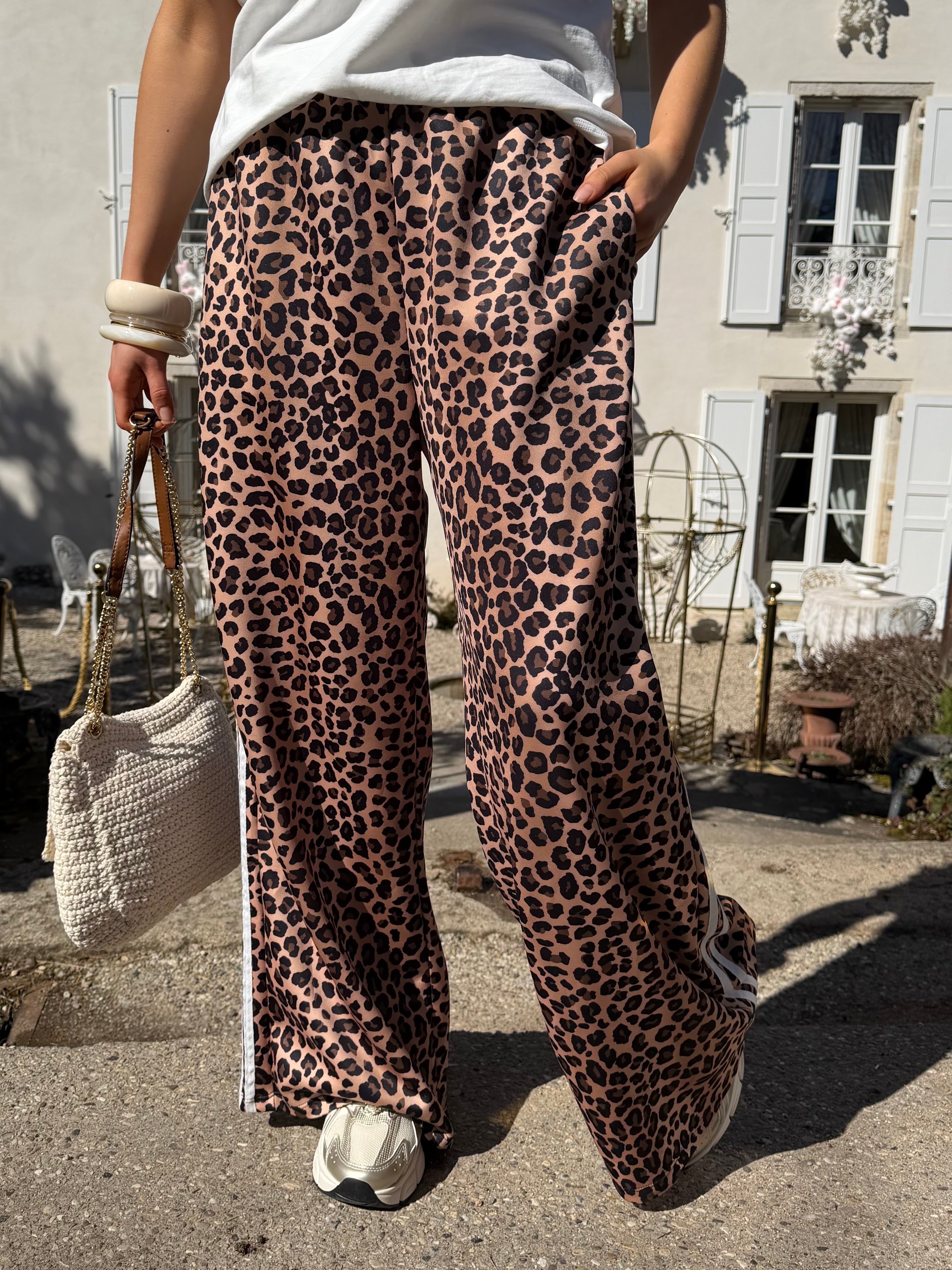 Pantalon | MAELYS | Léopard